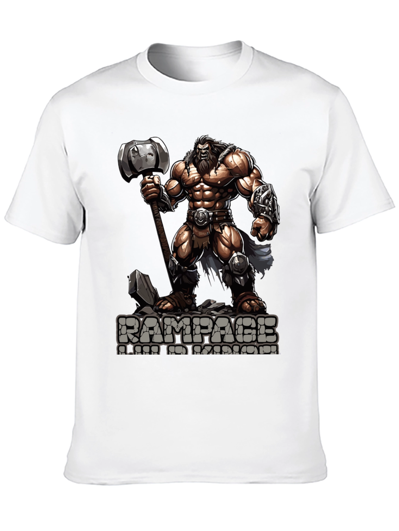Rampage Wild Warrior Graphic Tee