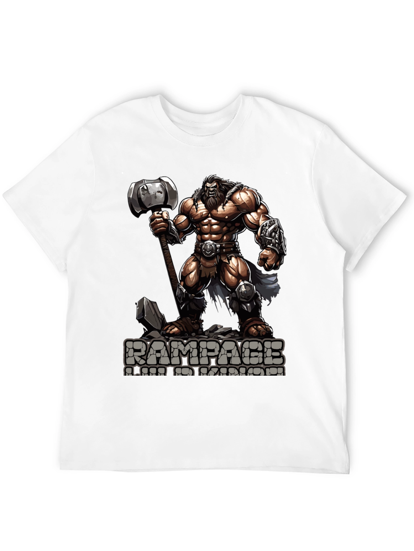 Rampage Wild Warrior Graphic Tee