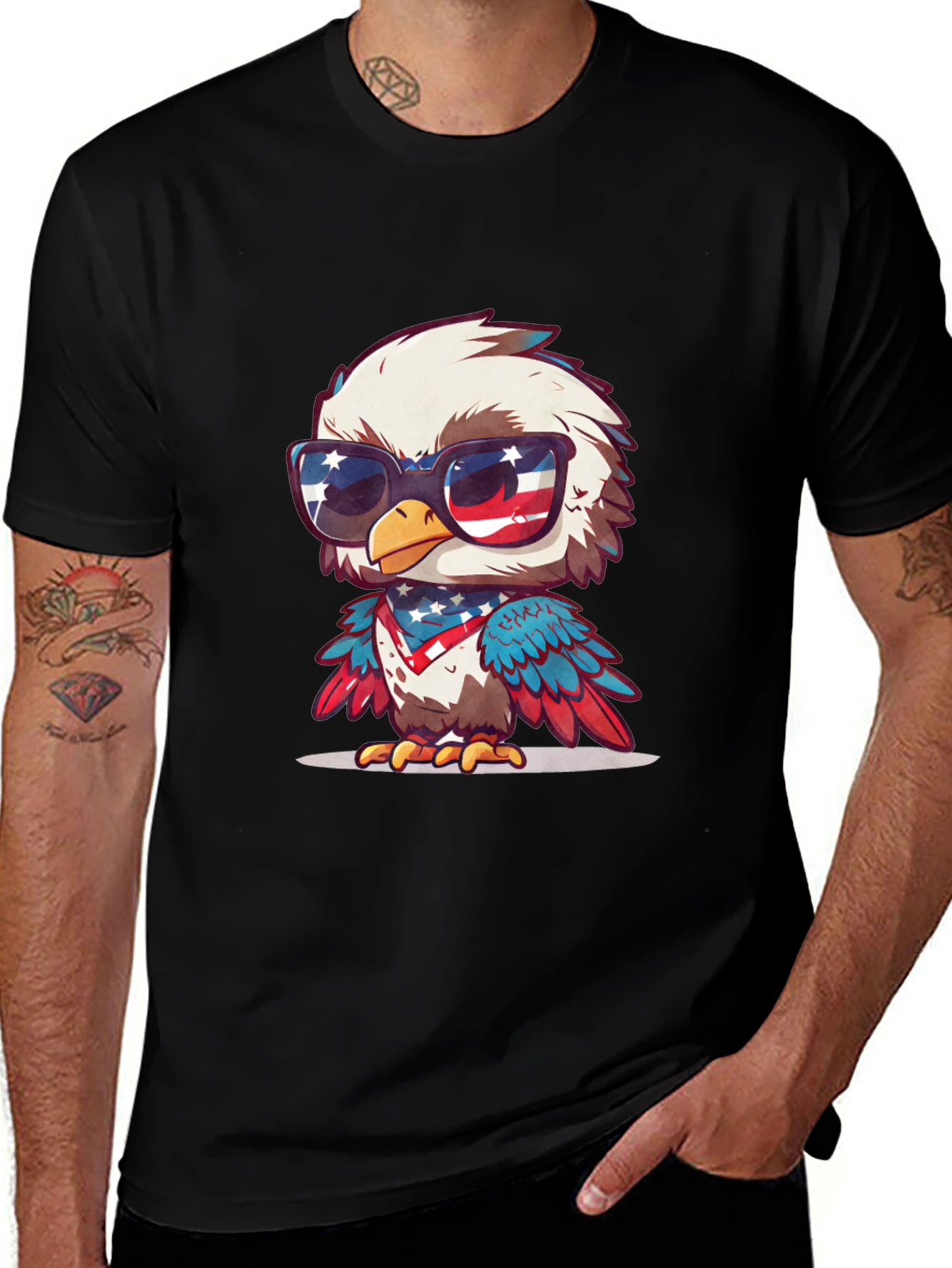 Patriotic Eagle T-Shirt