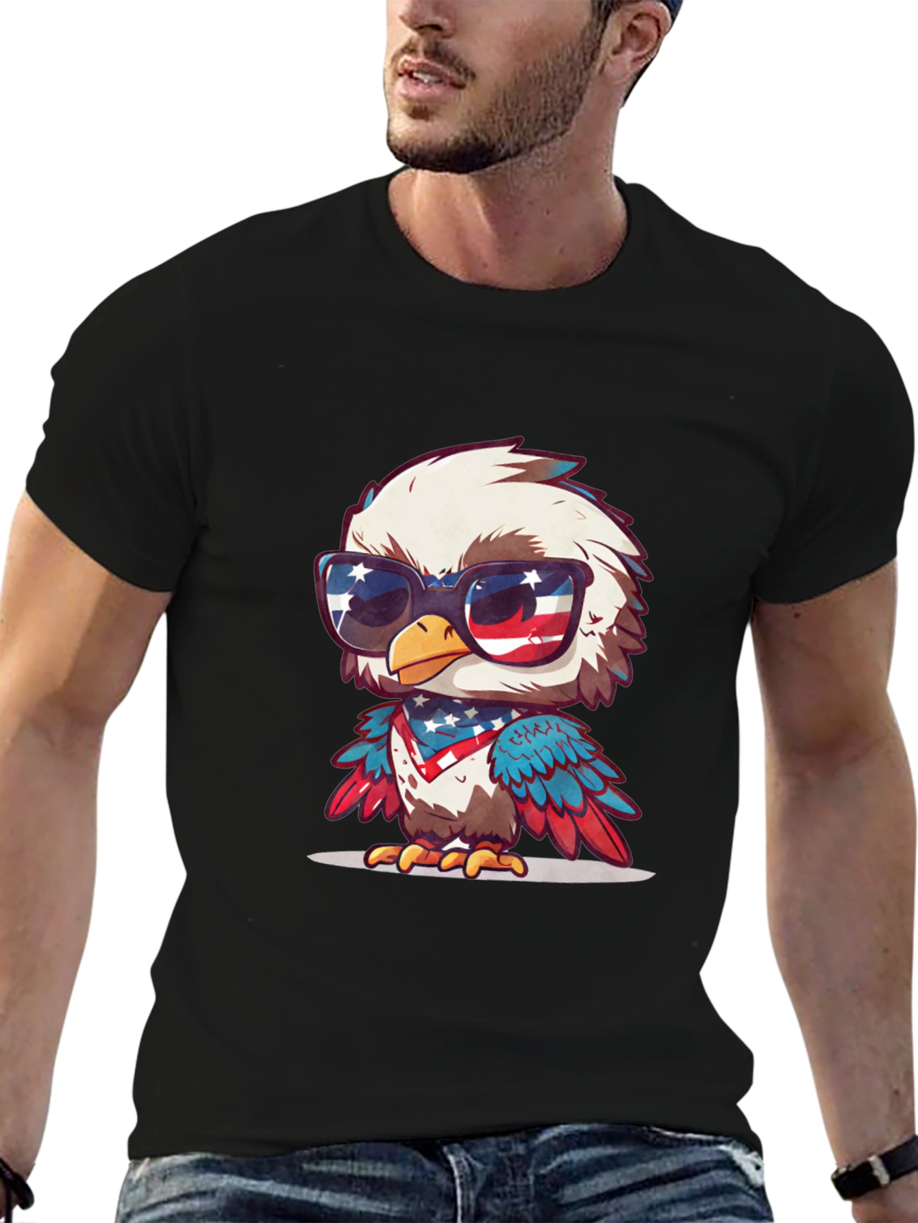Patriotic Eagle T-Shirt