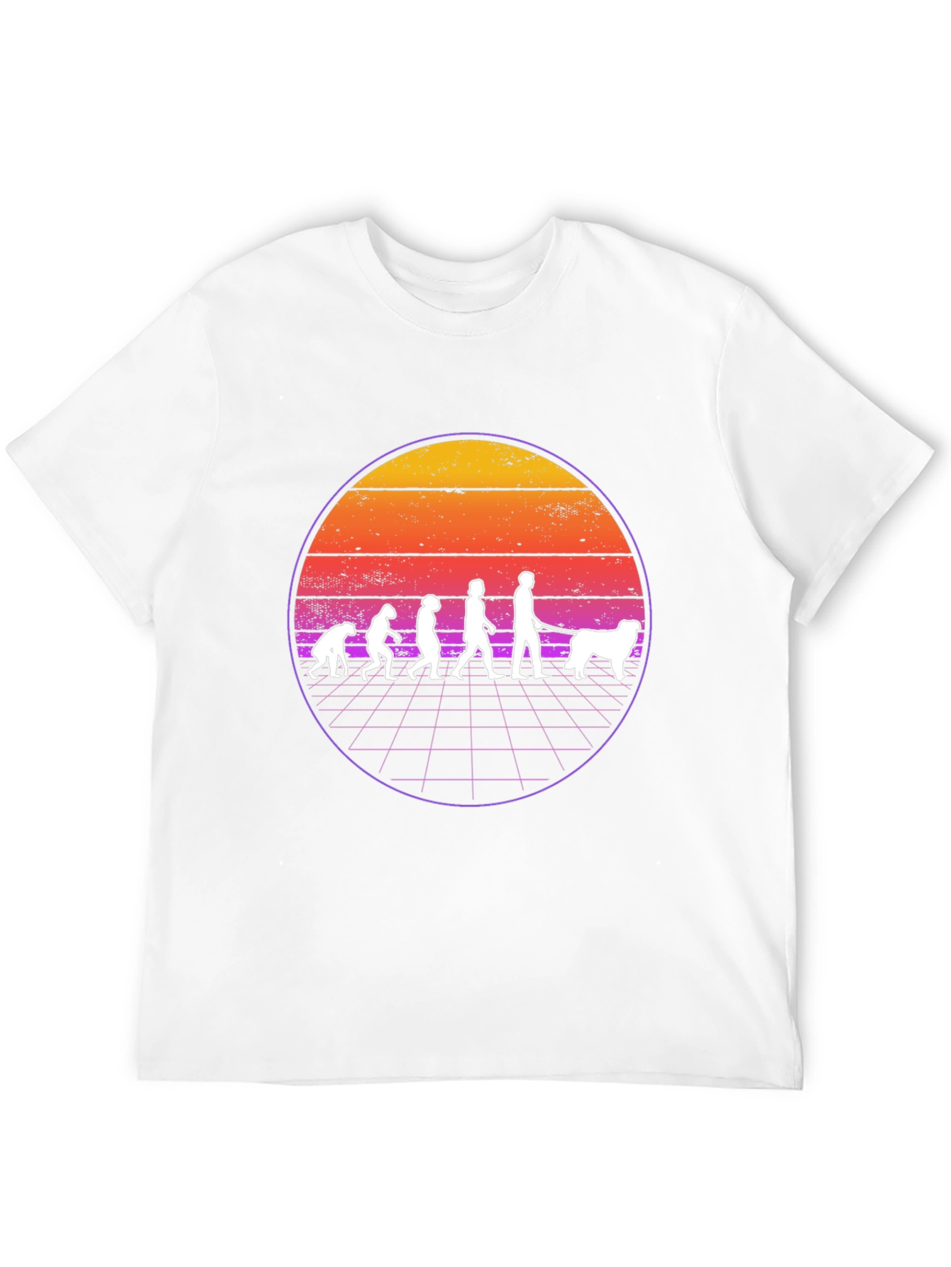 Evolution of Dog Walking T-Shirt