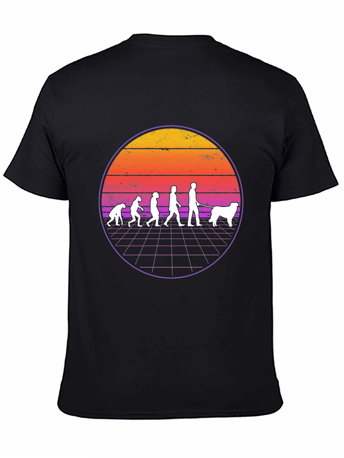 Evolution of Dog Walking T-Shirt