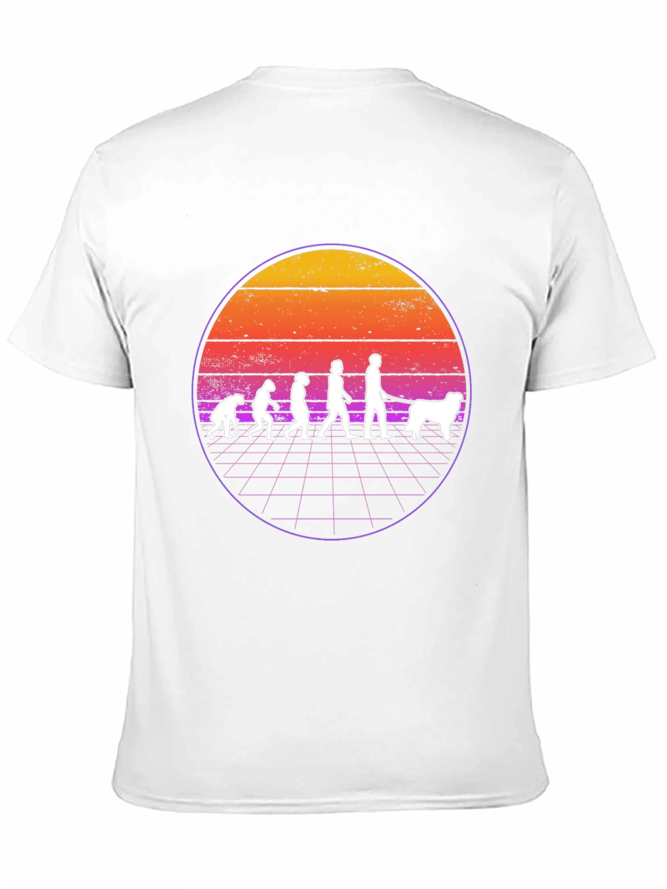 Evolution of Dog Walking T-Shirt