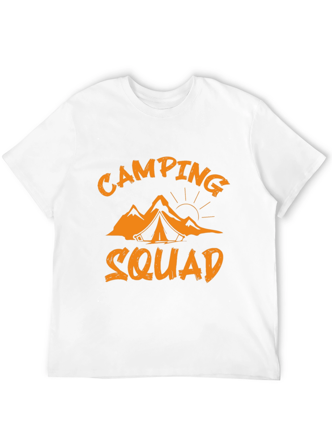 Camping Squad Graphic Tee - Black