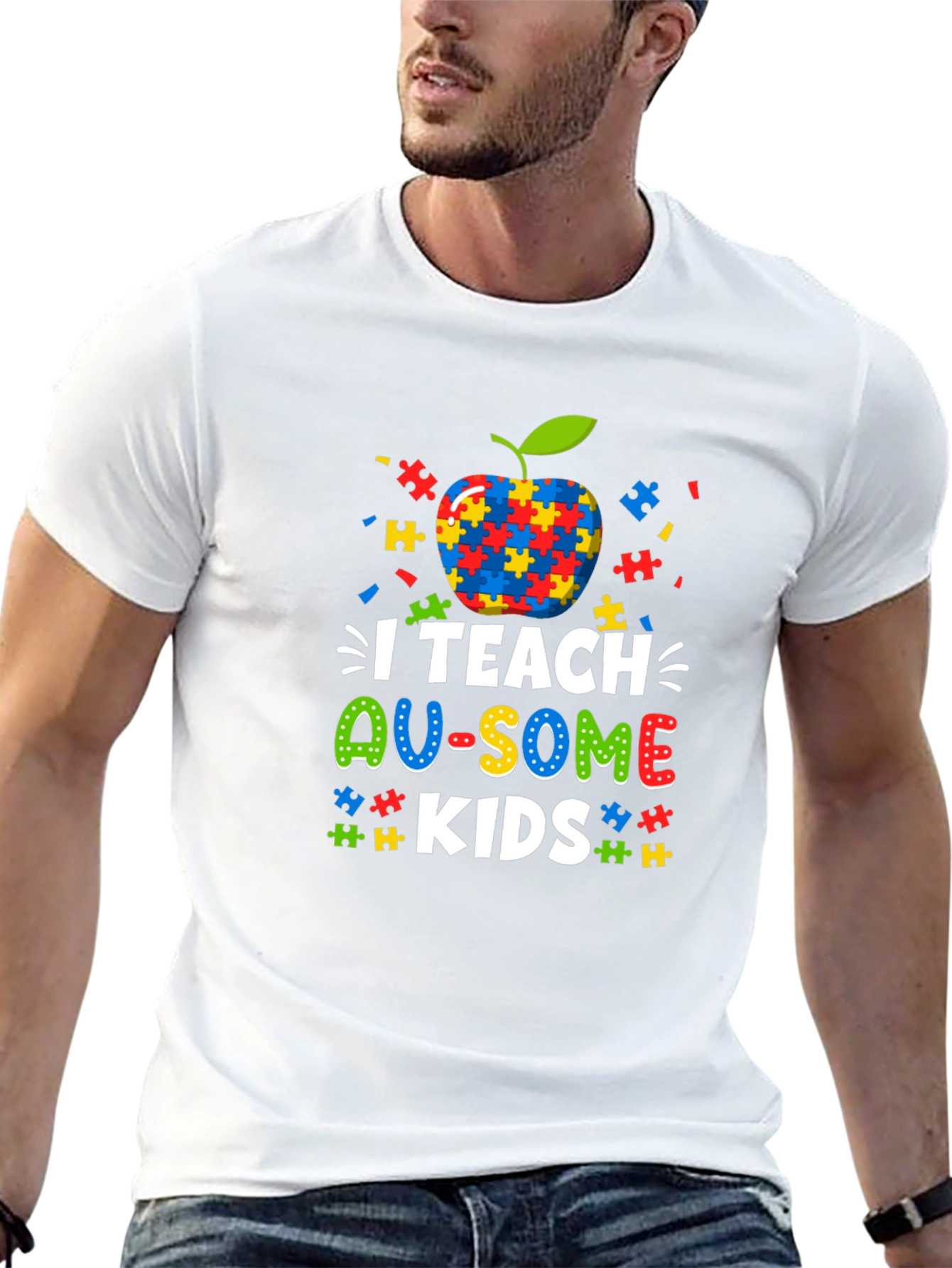 Autism Awareness Teacher T-Shirt