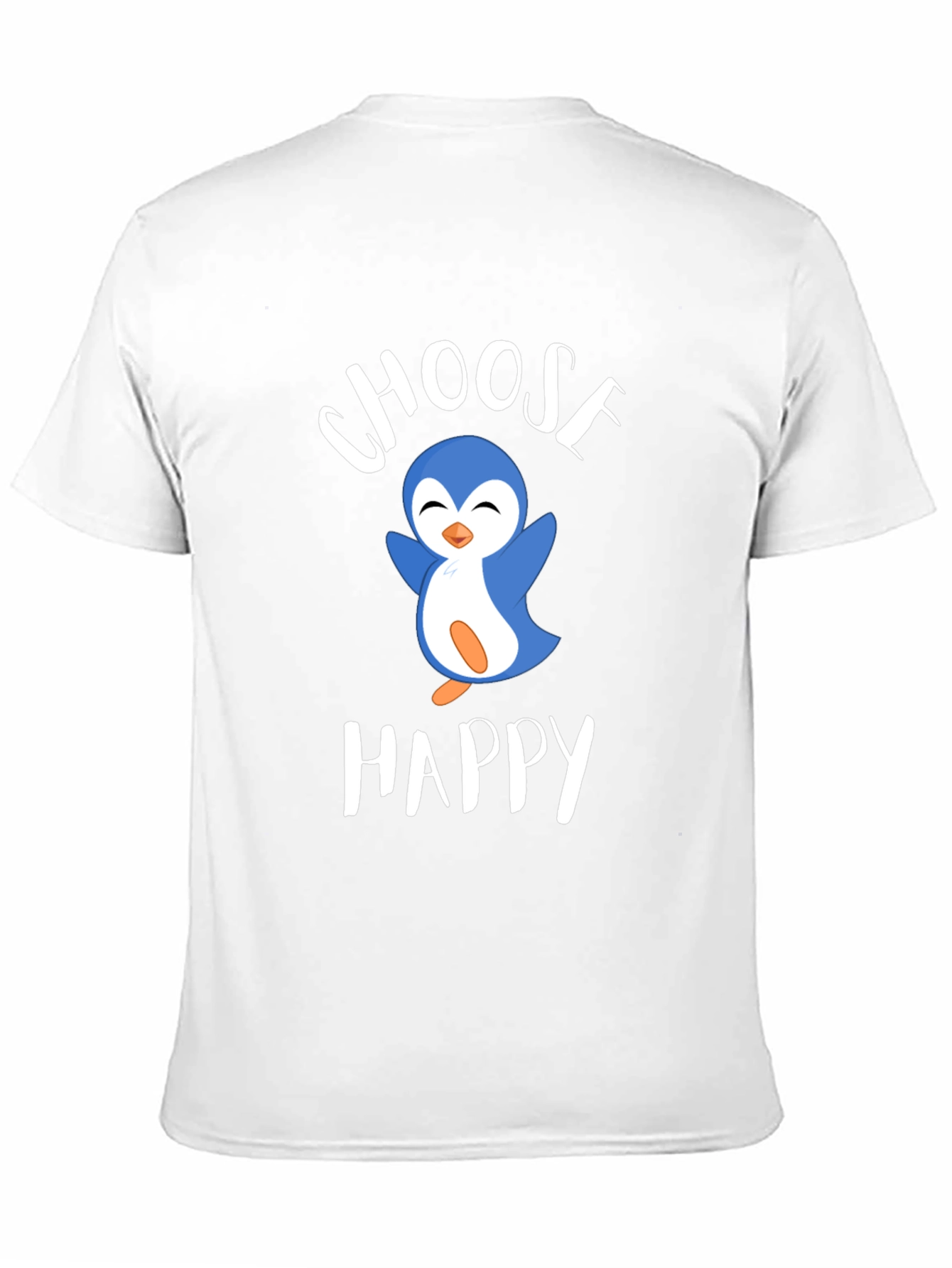 Choose Happy Penguin Tee
