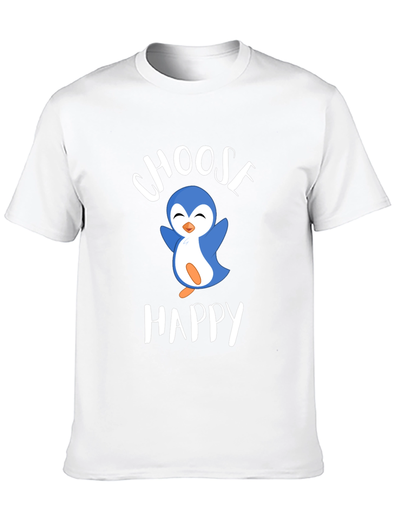 Choose Happy Penguin Tee