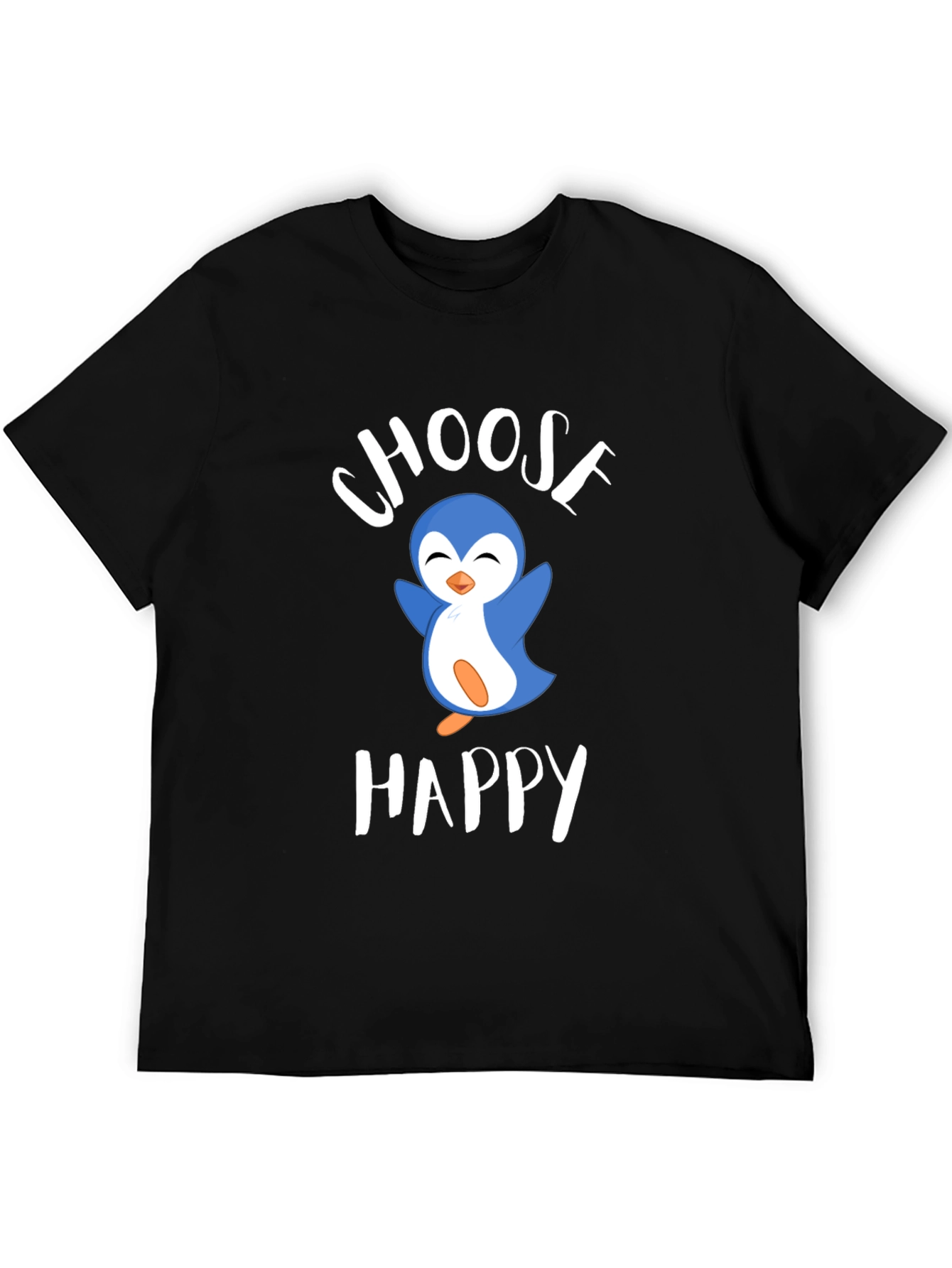 Choose Happy Penguin Tee