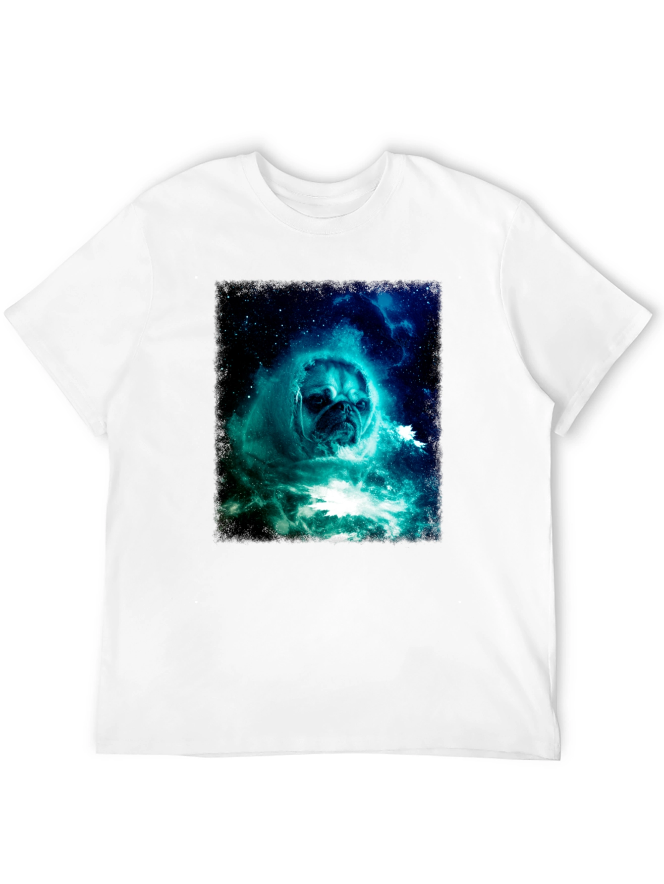 Cosmic Pug Graphic T-Shirt