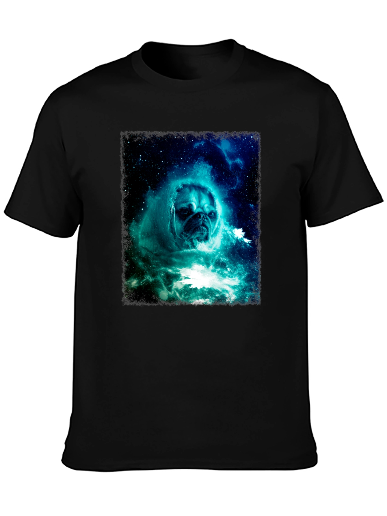 Cosmic Pug Graphic T-Shirt
