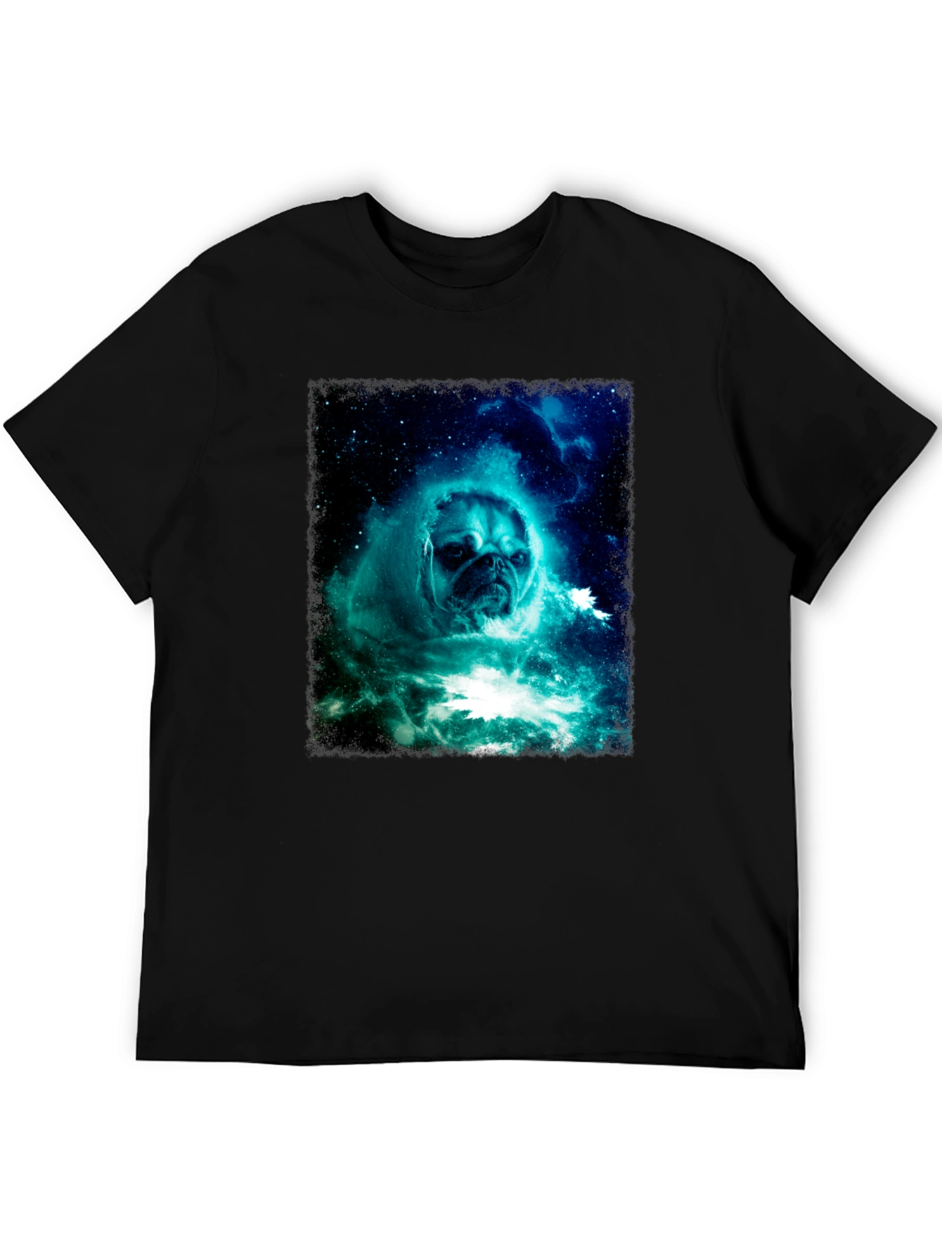 Cosmic Pug Graphic T-Shirt