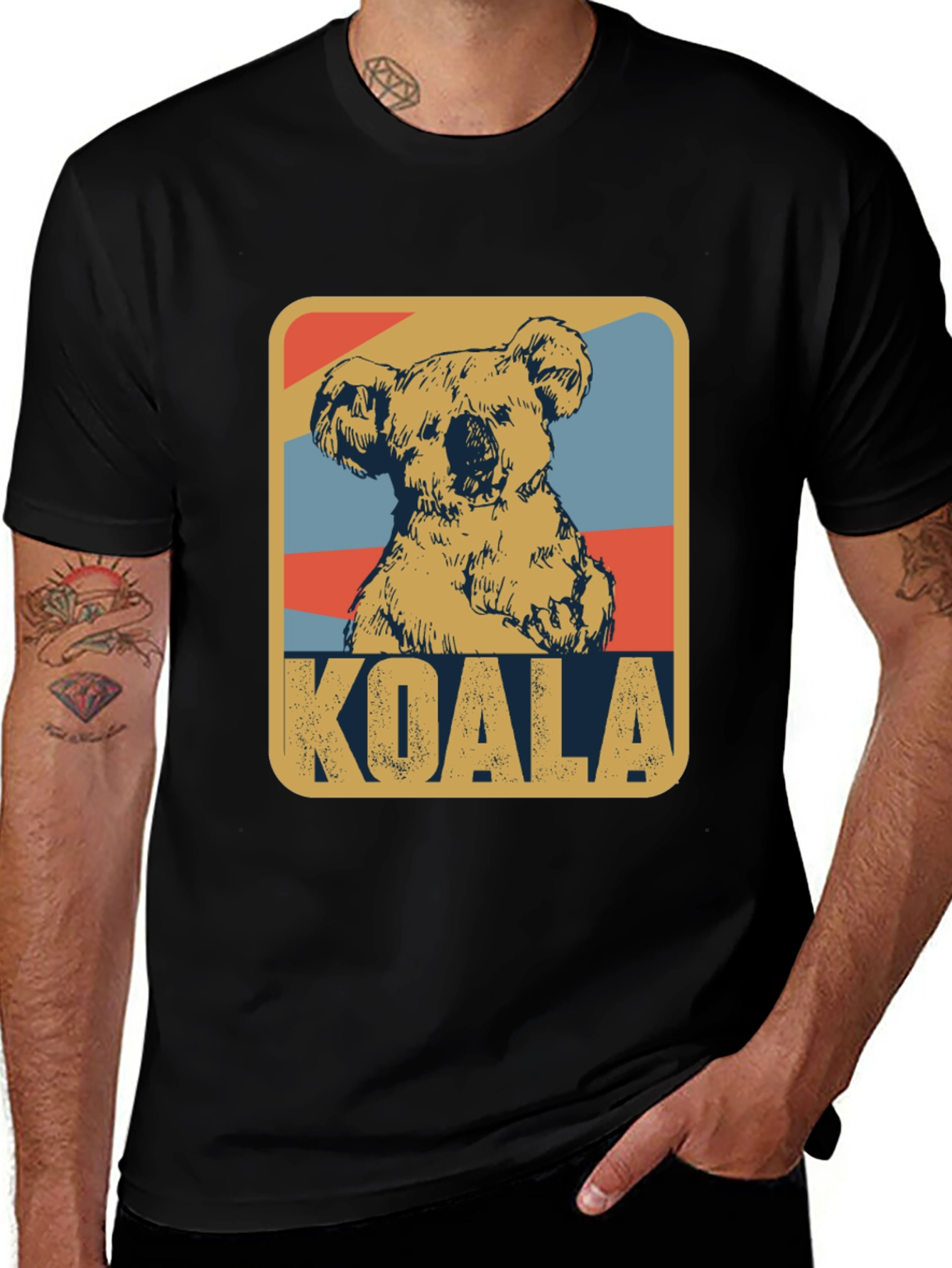 Koala Graphic T-Shirt - Relaxed Fit