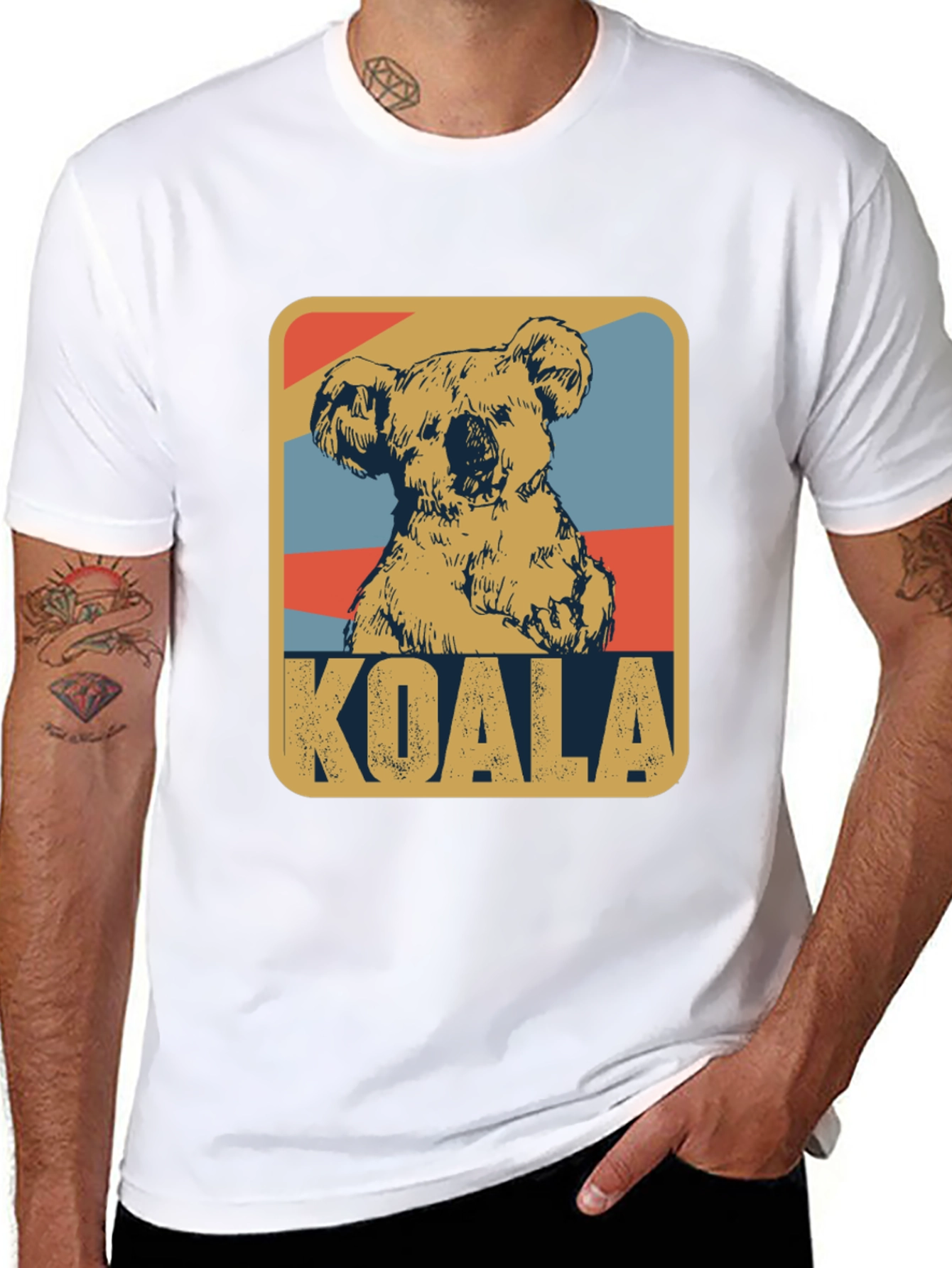 Koala Graphic T-Shirt - Relaxed Fit