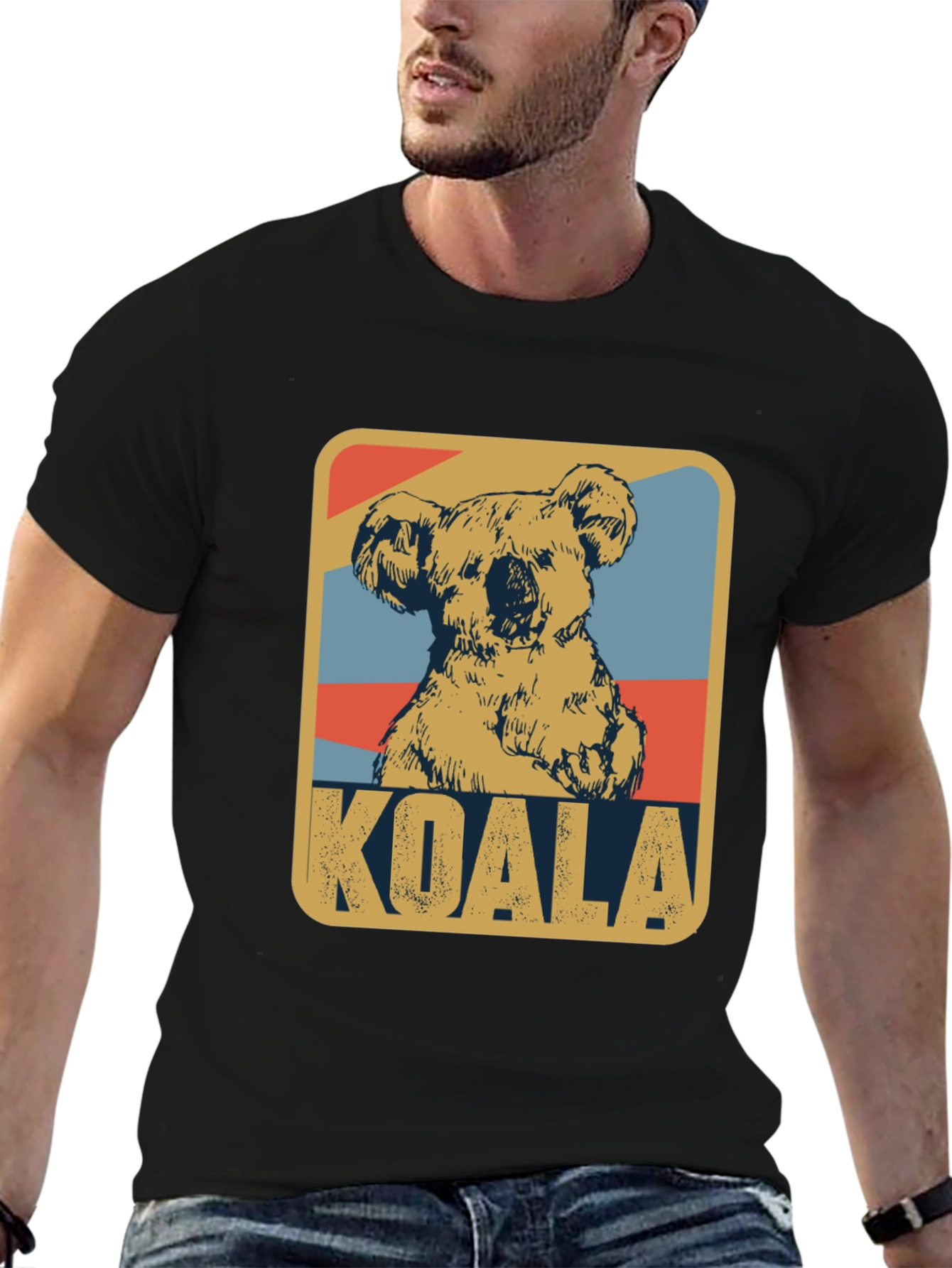 Koala Graphic T-Shirt - Relaxed Fit
