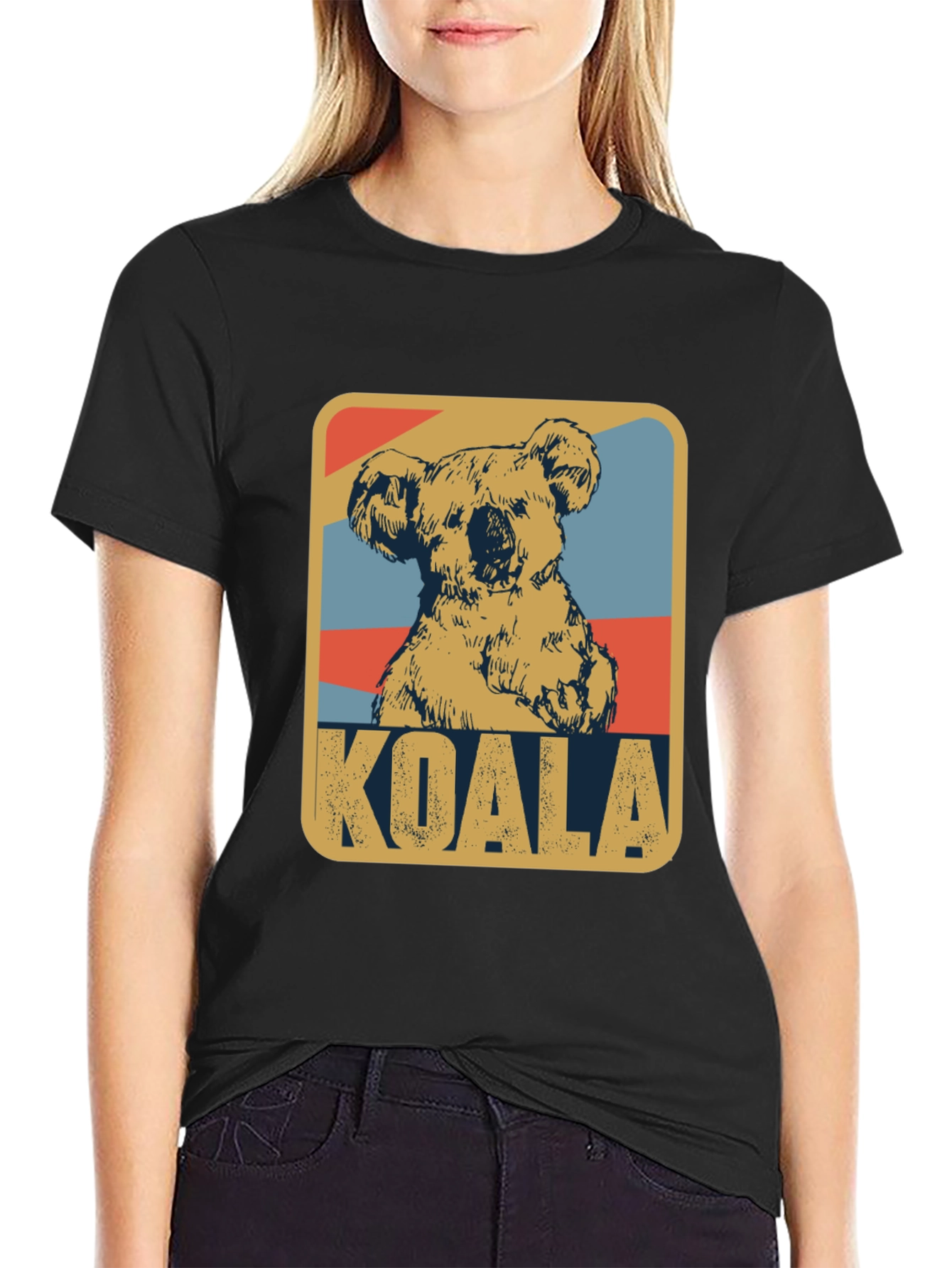 Koala Graphic T-Shirt - Relaxed Fit