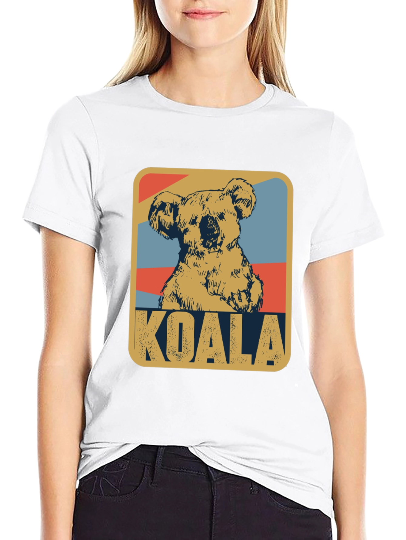 Koala Graphic T-Shirt - Relaxed Fit