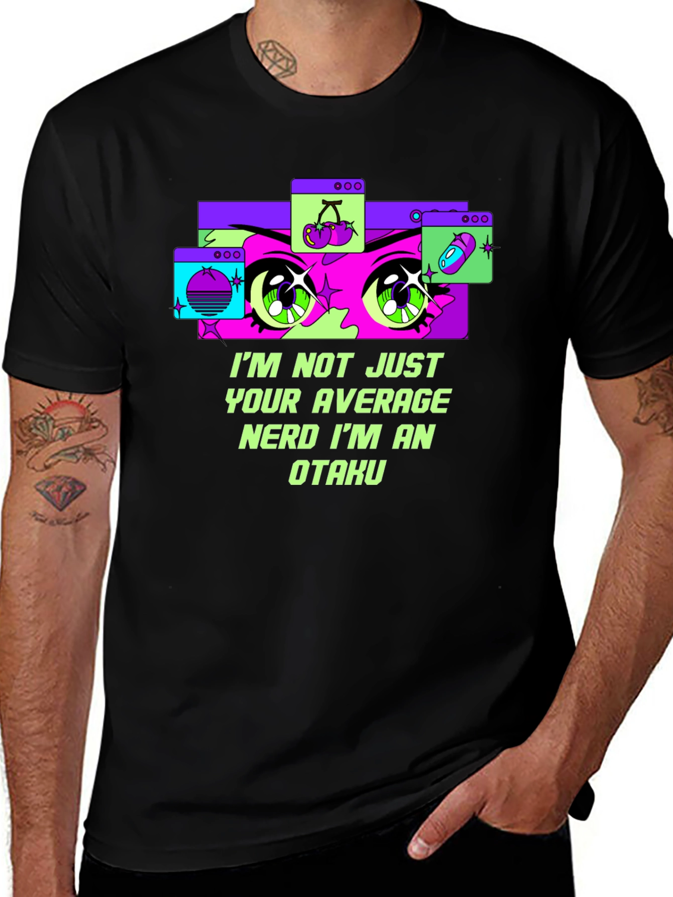 Im Not Just Your Average Nerd Otaku T-Shirt
