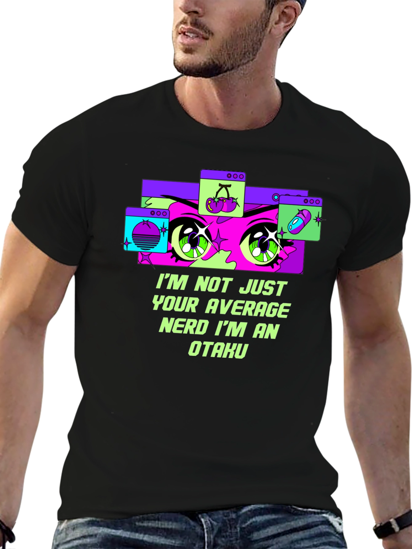 Im Not Just Your Average Nerd Otaku T-Shirt