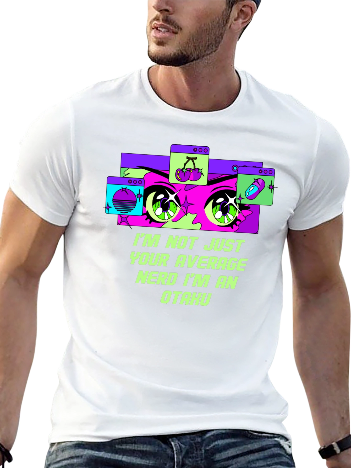 Im Not Just Your Average Nerd Otaku T-Shirt