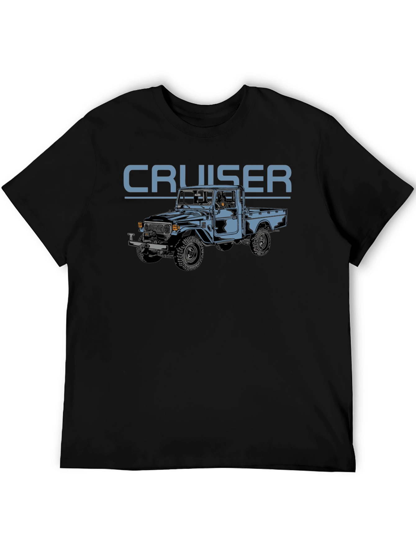 Cruiser Truck Graphic Tee - Black