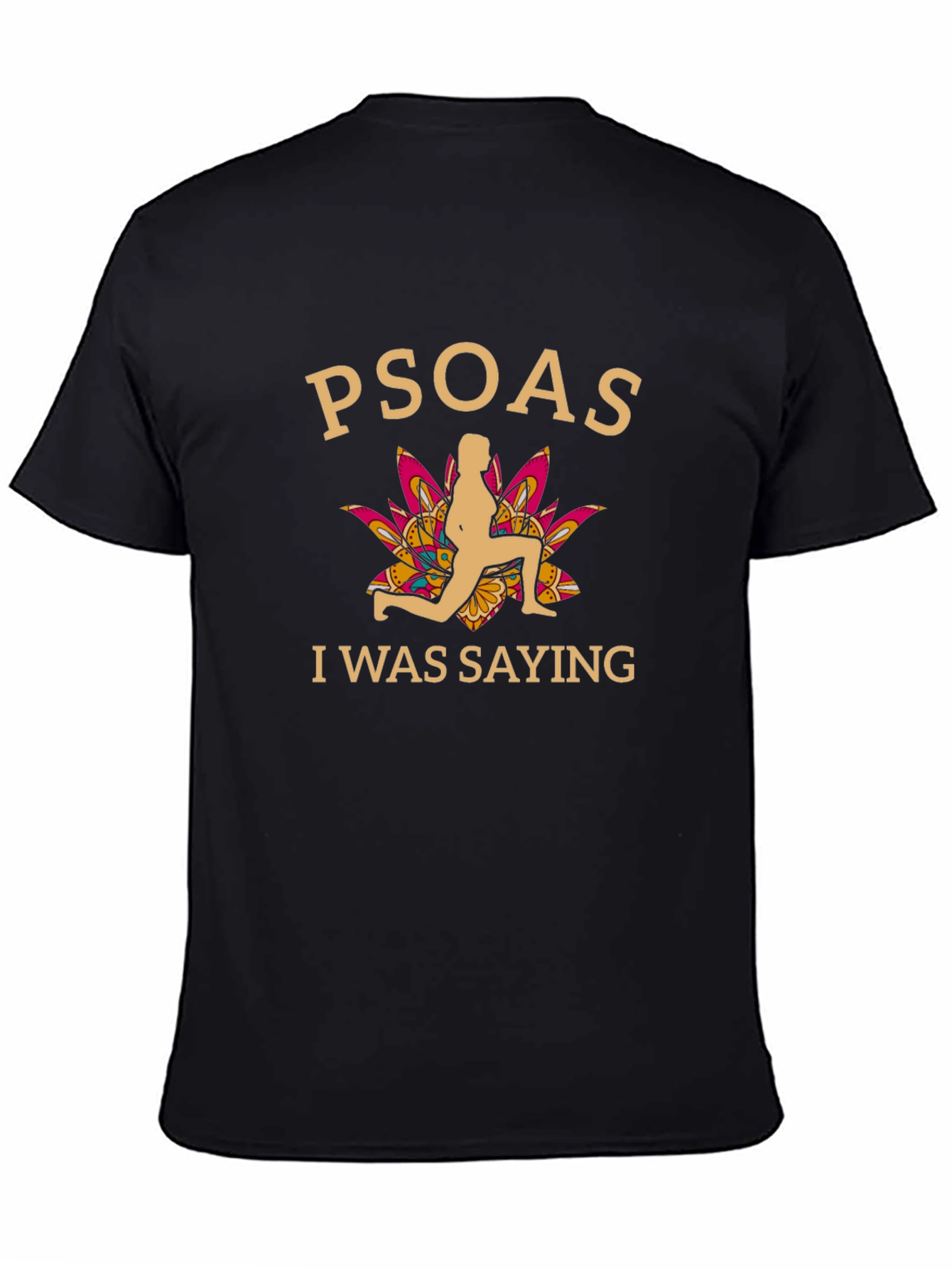 Psoas I Was Saying Funny Yoga T-Shirt