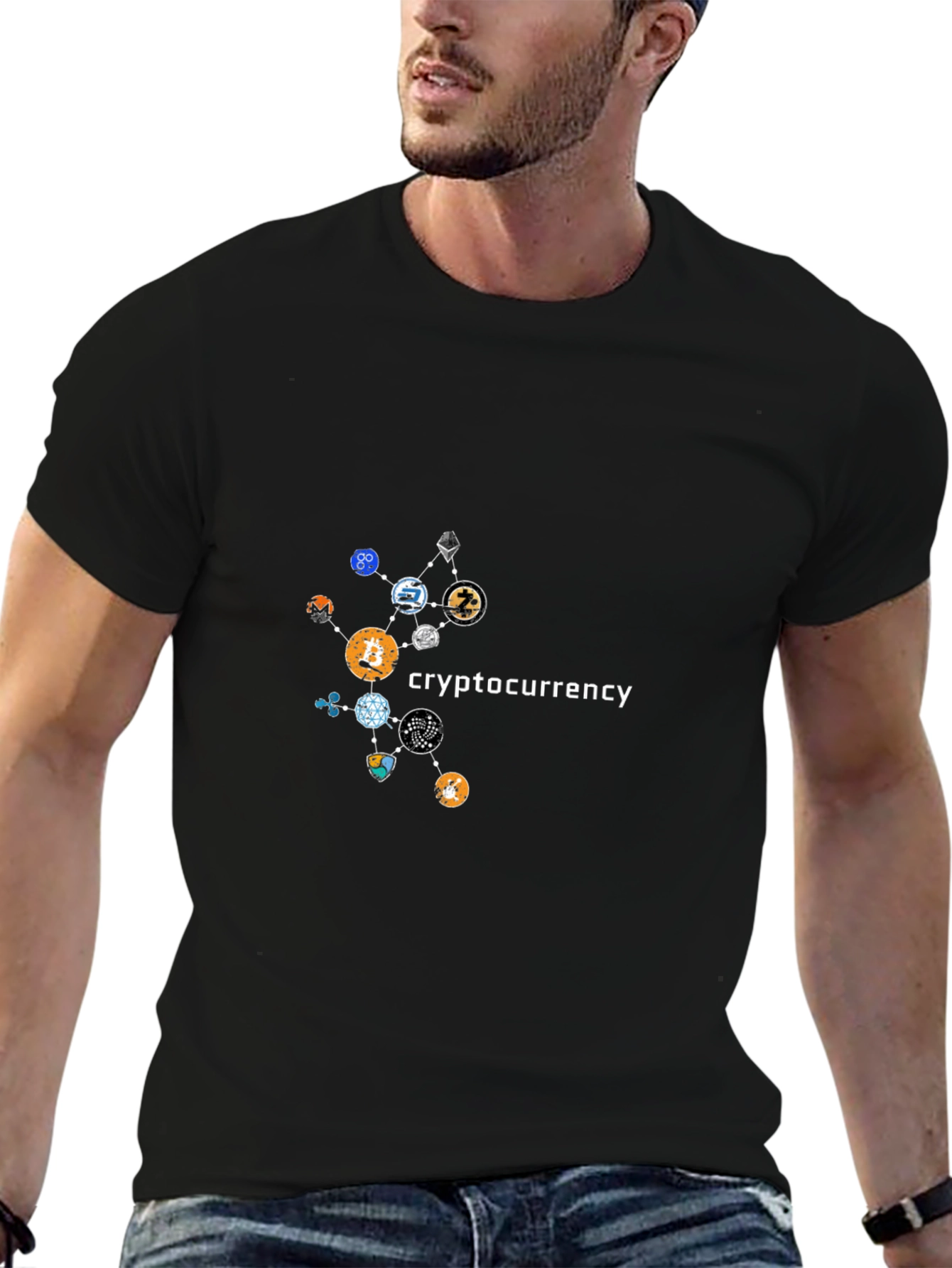 Cryptocurrency T-Shirt - Bitcoin Ethereum and More!