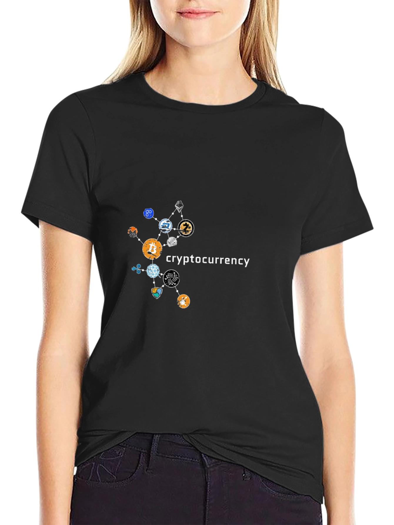 Cryptocurrency T-Shirt - Bitcoin Ethereum and More!