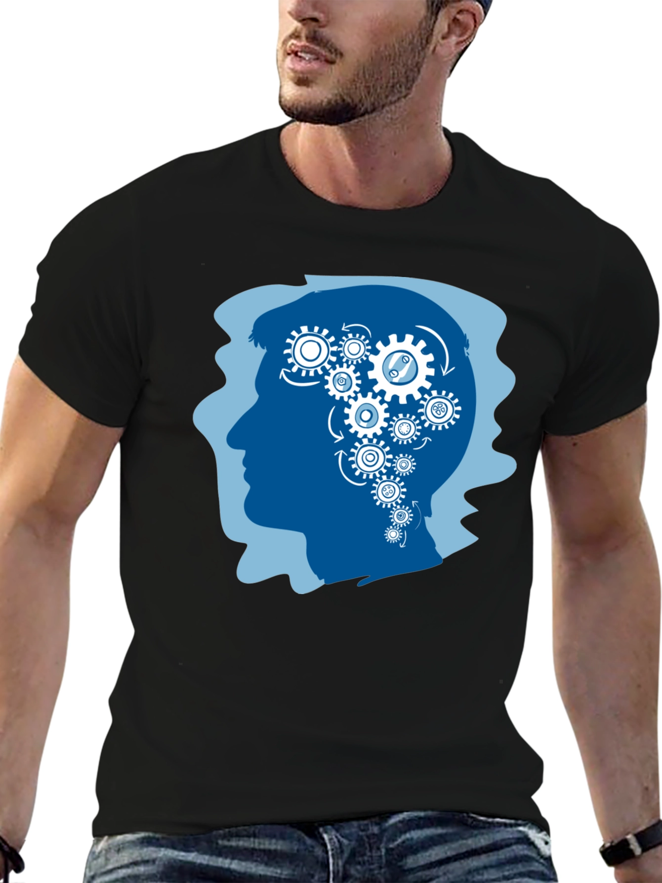 Thinking Mind Graphic T-Shirt