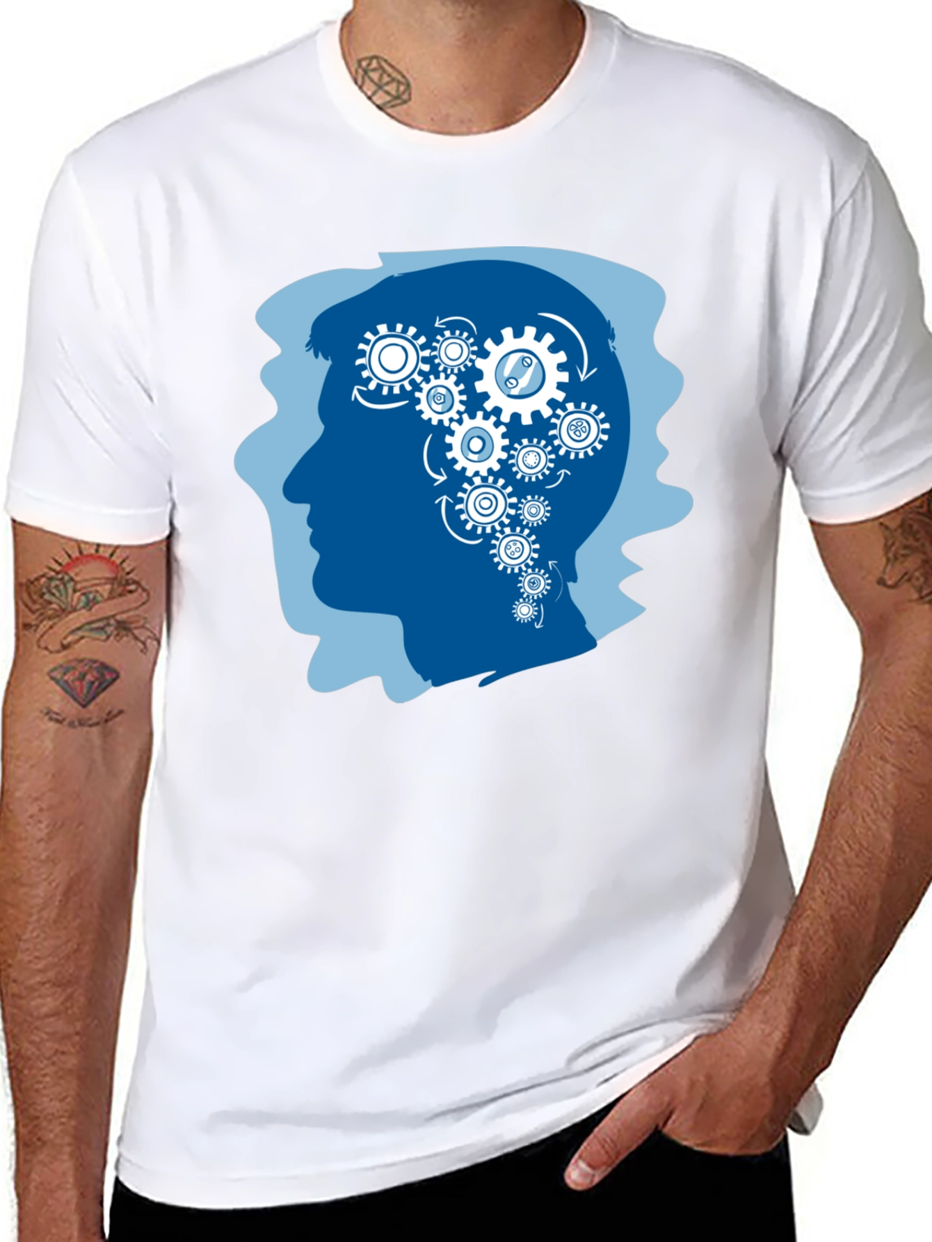 Thinking Mind Graphic T-Shirt