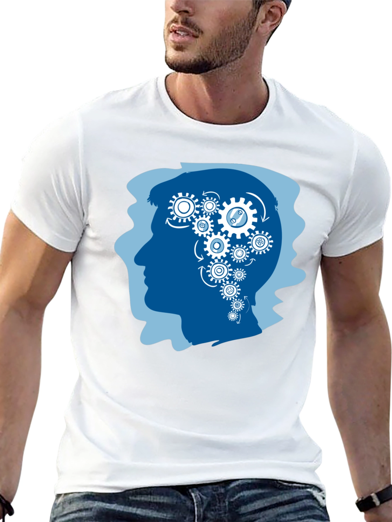 Thinking Mind Graphic T-Shirt