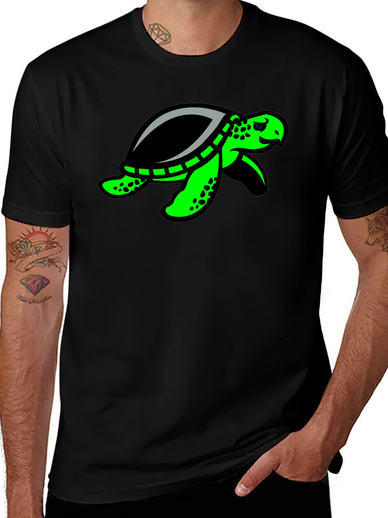 Turtle Graphic T-Shirt - Fun & Stylish!