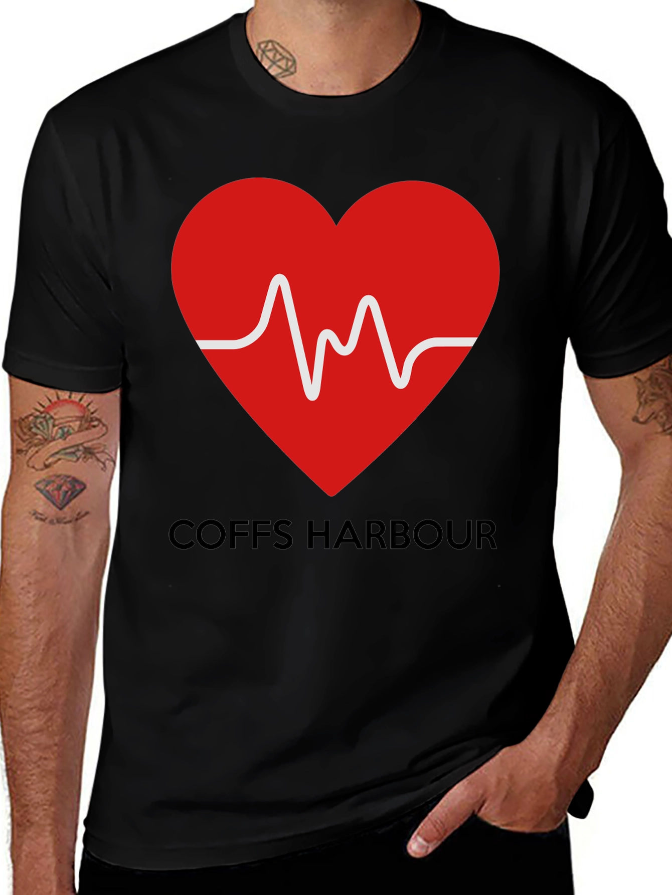 Coffs Harbour Heartbeat T-Shirt