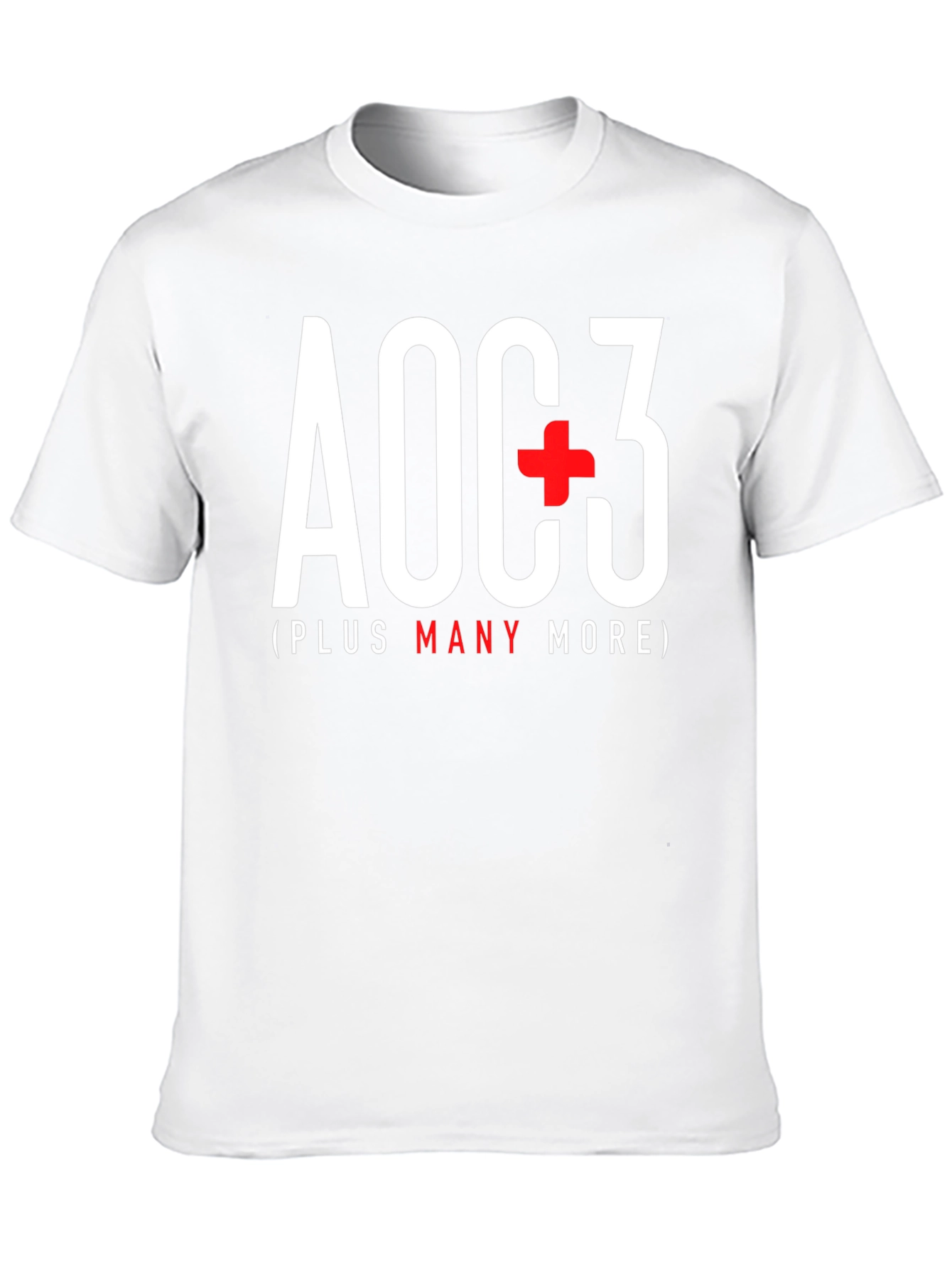 AOC+3 T-Shirt - Political Statement Tee