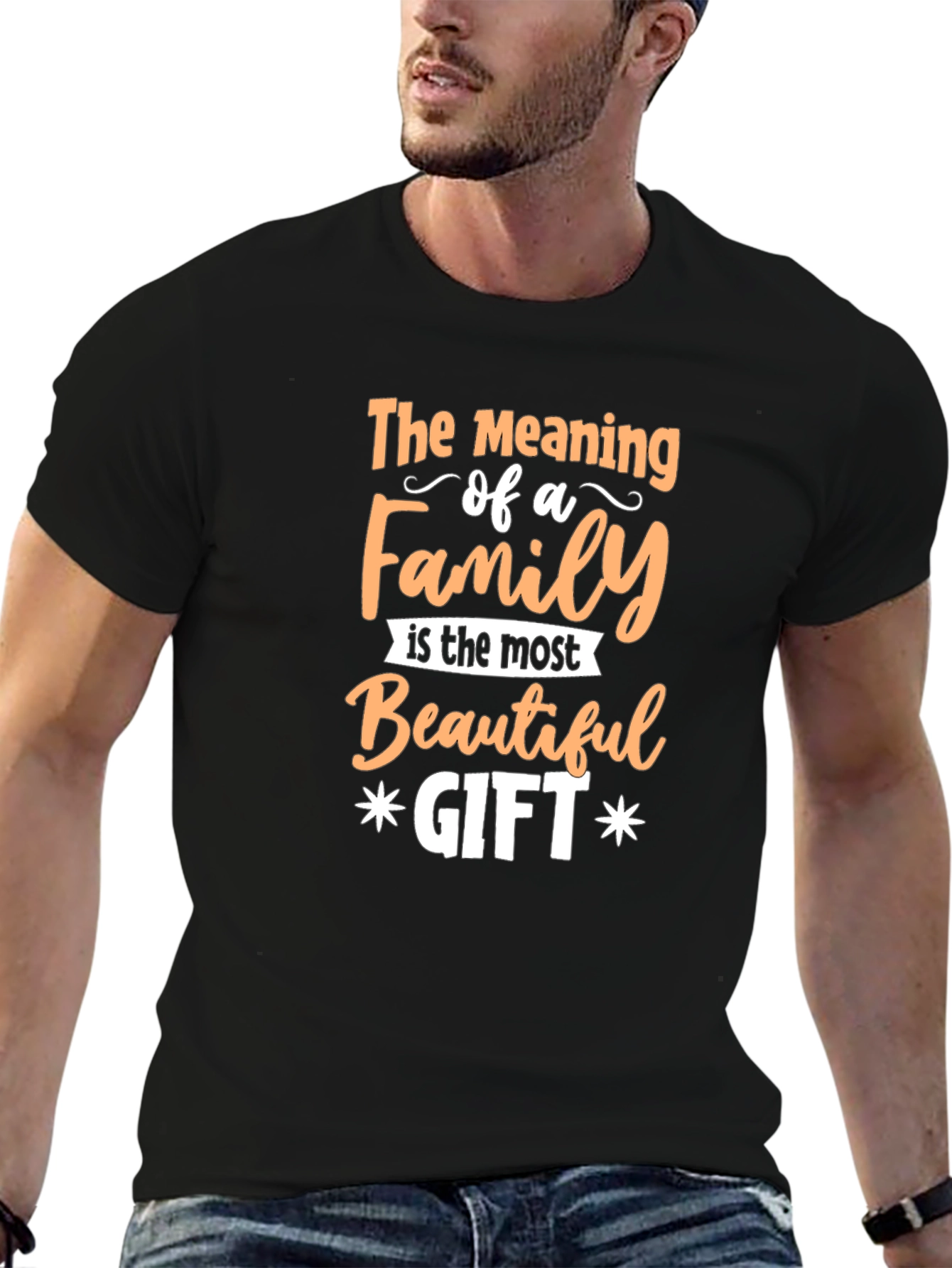 Family is the Most Beautiful Gift Graphic Tee