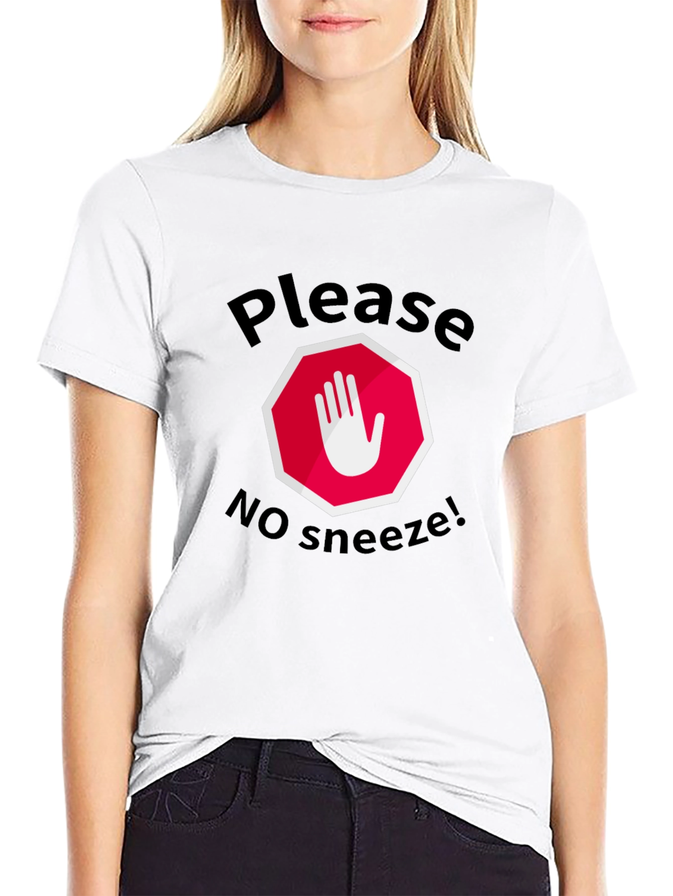 Please No Sneeze Funny T-Shirt