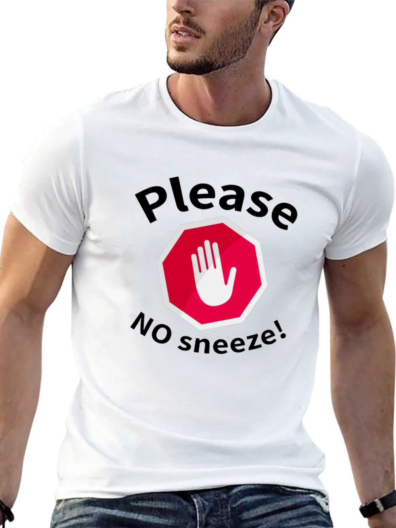 Please No Sneeze Funny T-Shirt