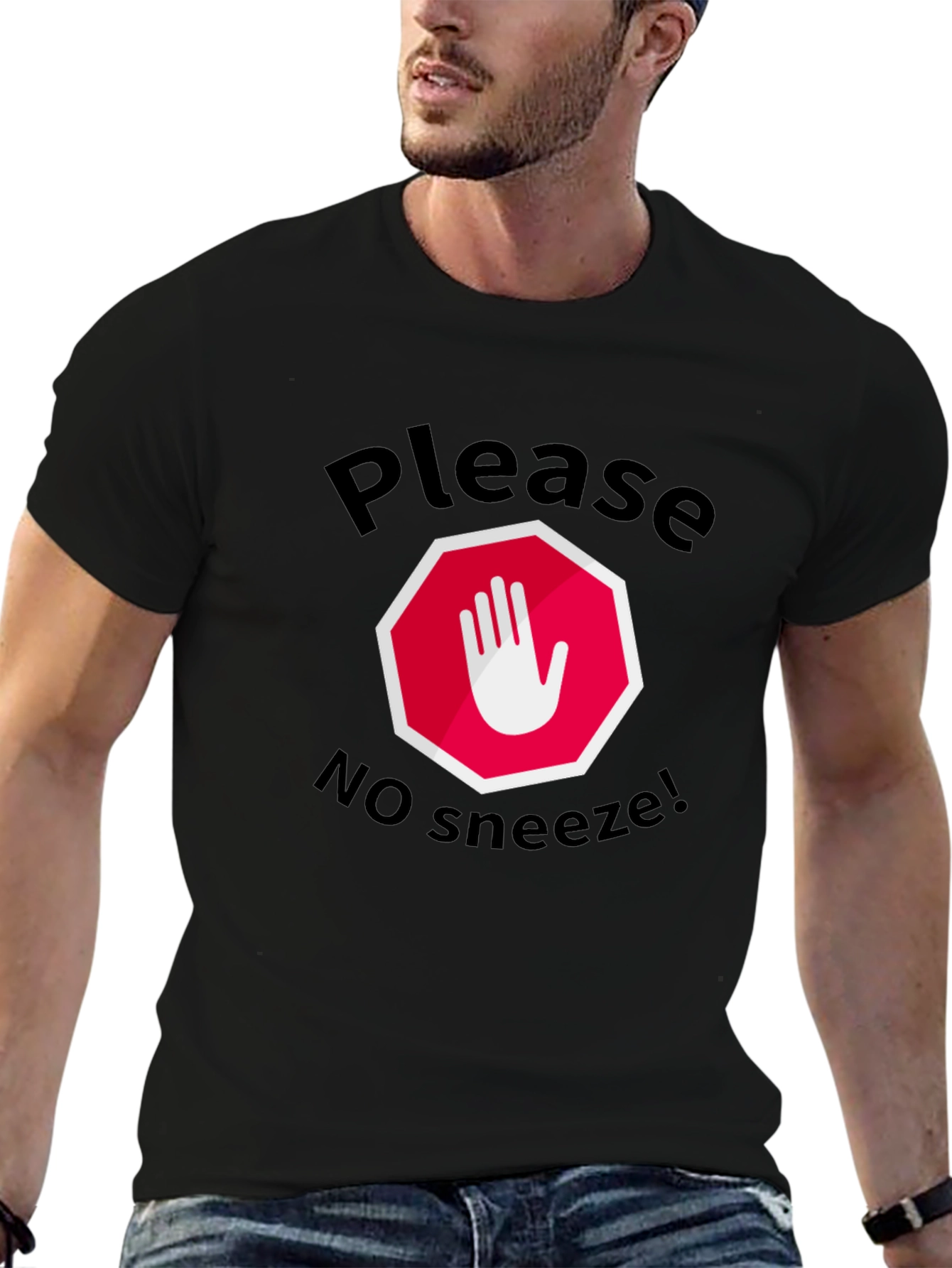 Please No Sneeze Funny T-Shirt