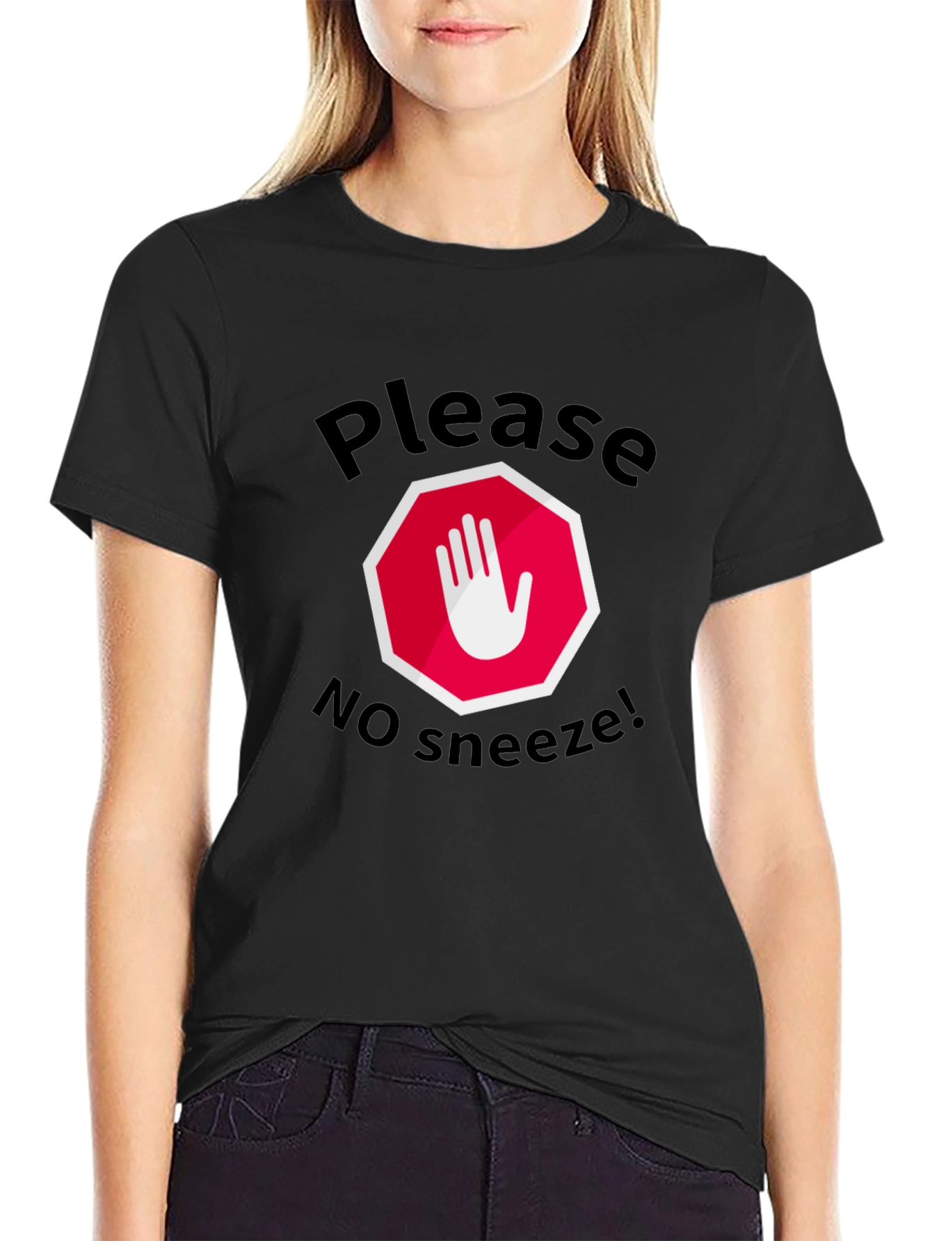 Please No Sneeze Funny T-Shirt