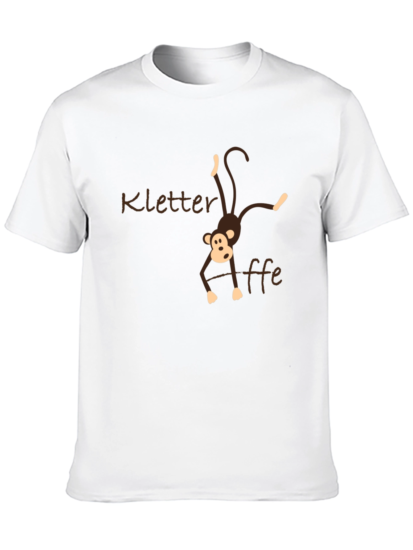 Kletteraffe Monkey Black T-Shirt - Climbing Ape Tee