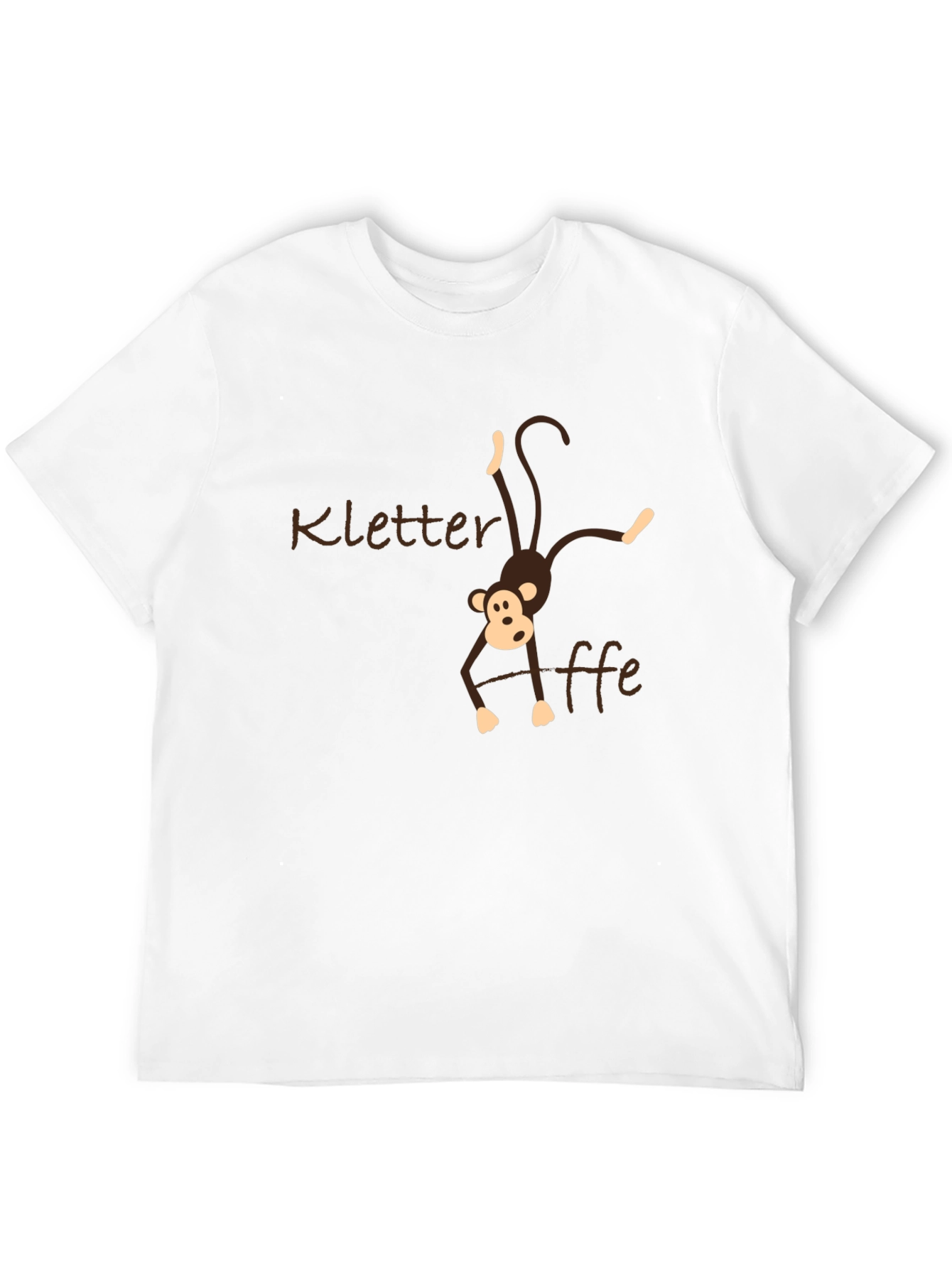 Kletteraffe Monkey Black T-Shirt - Climbing Ape Tee