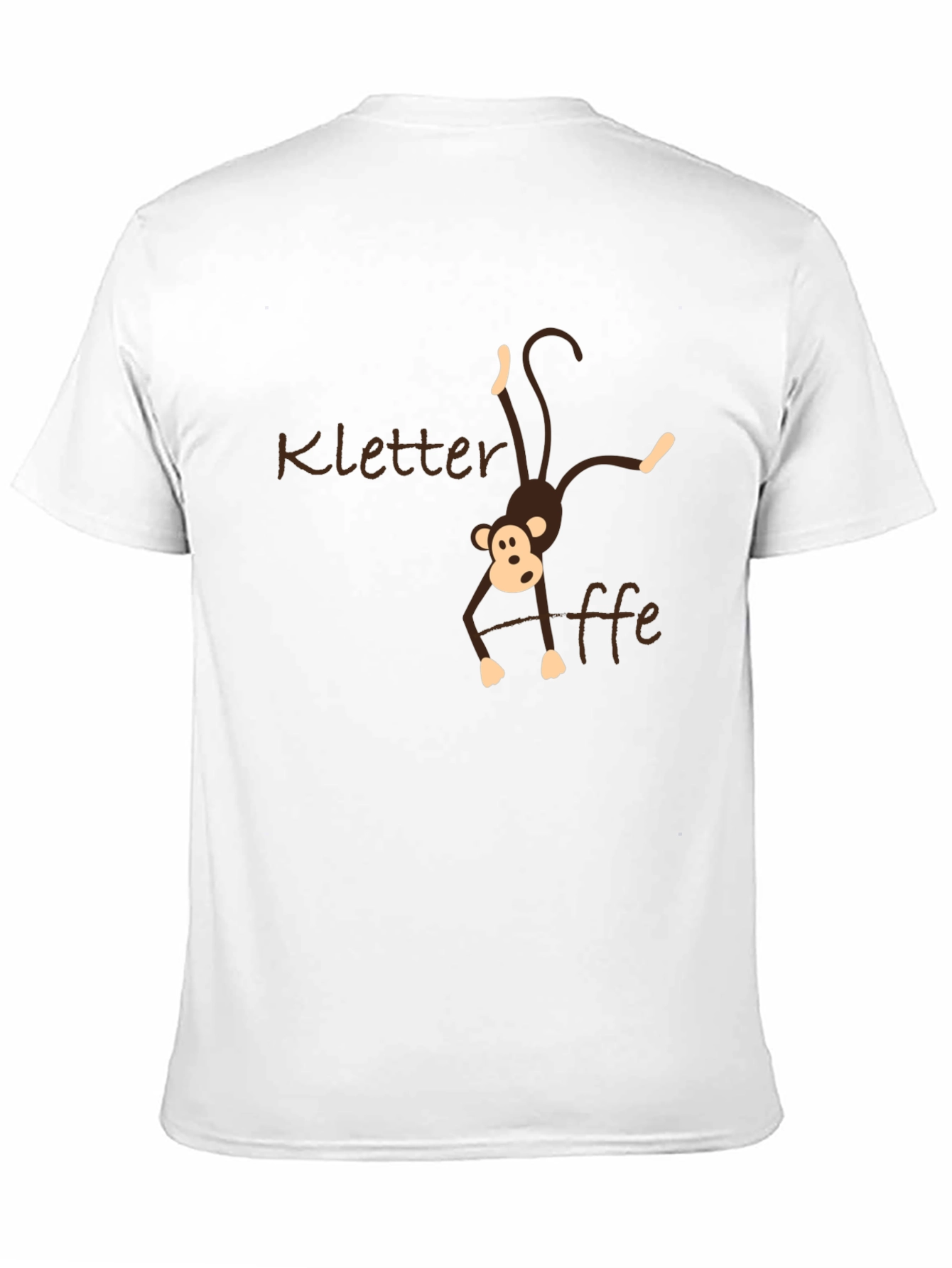 Kletteraffe Monkey Black T-Shirt - Climbing Ape Tee