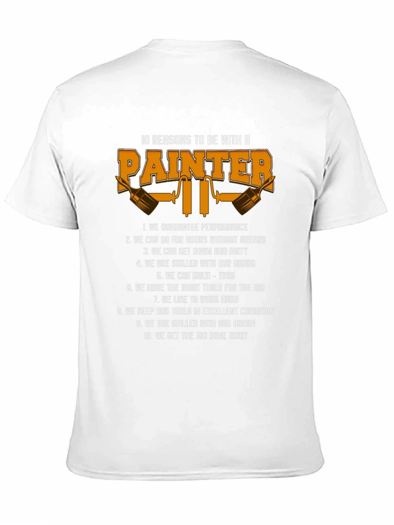 Painter Reasons T-Shirt - Gift for Painters