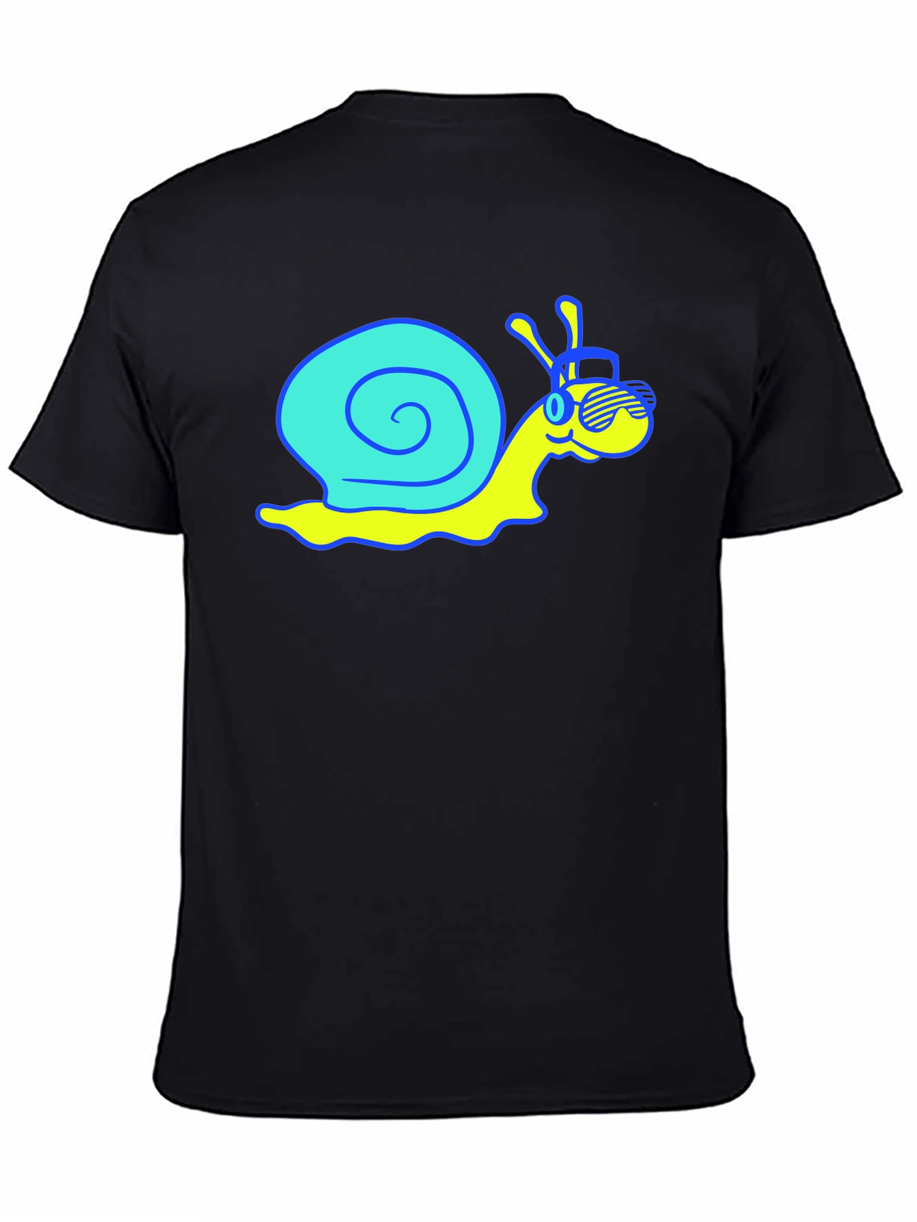 Cool Snail Graphic Tee - Quirky Cartoon Shirt