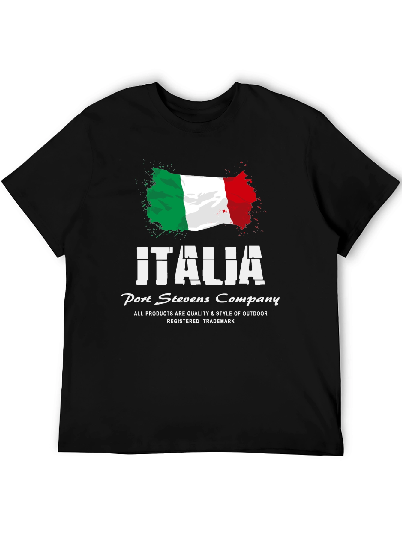 Italia Flag Graphic T-Shirt - Port Stevens Company