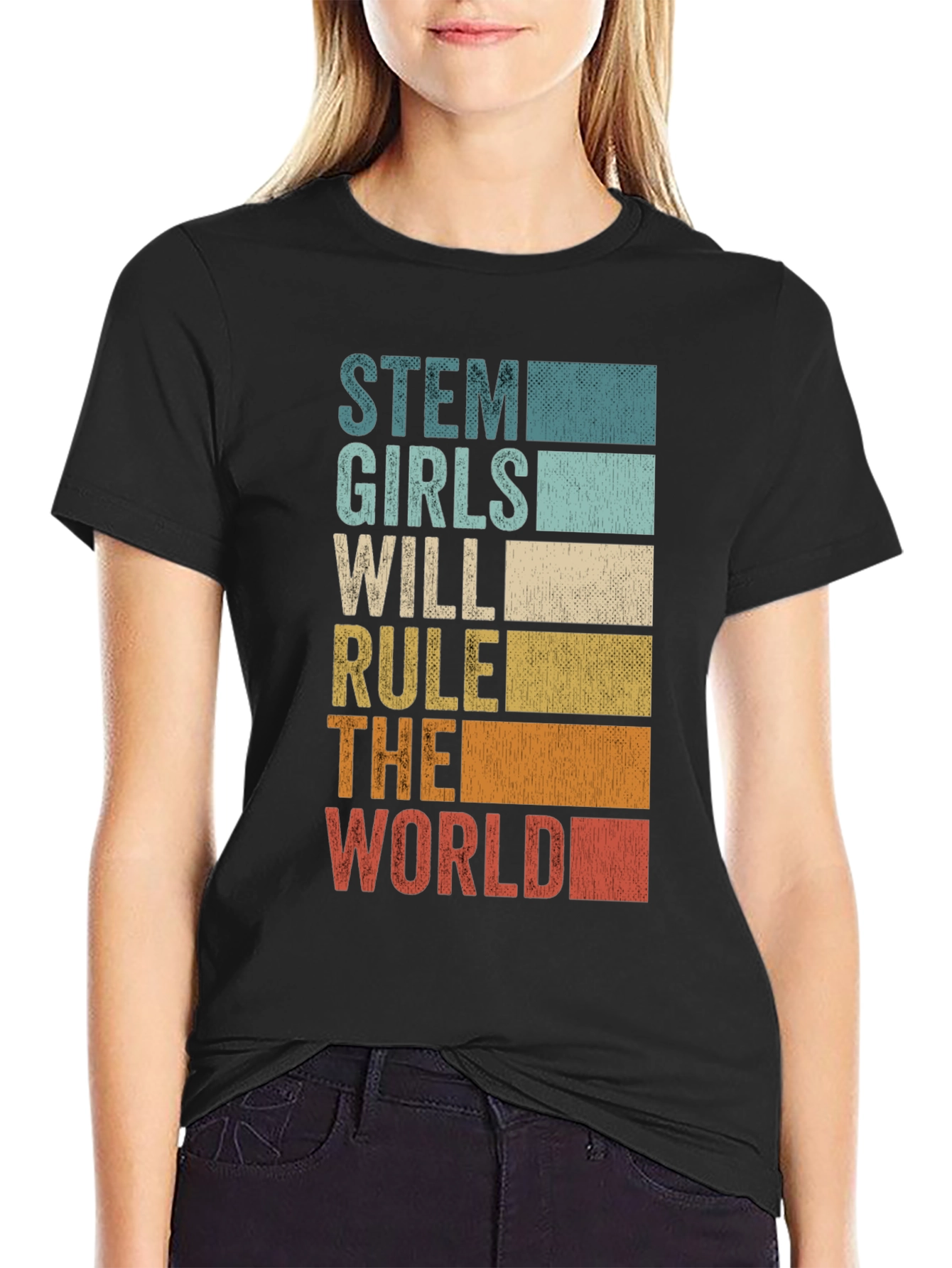 STEM Girls Will Rule The World T-Shirt