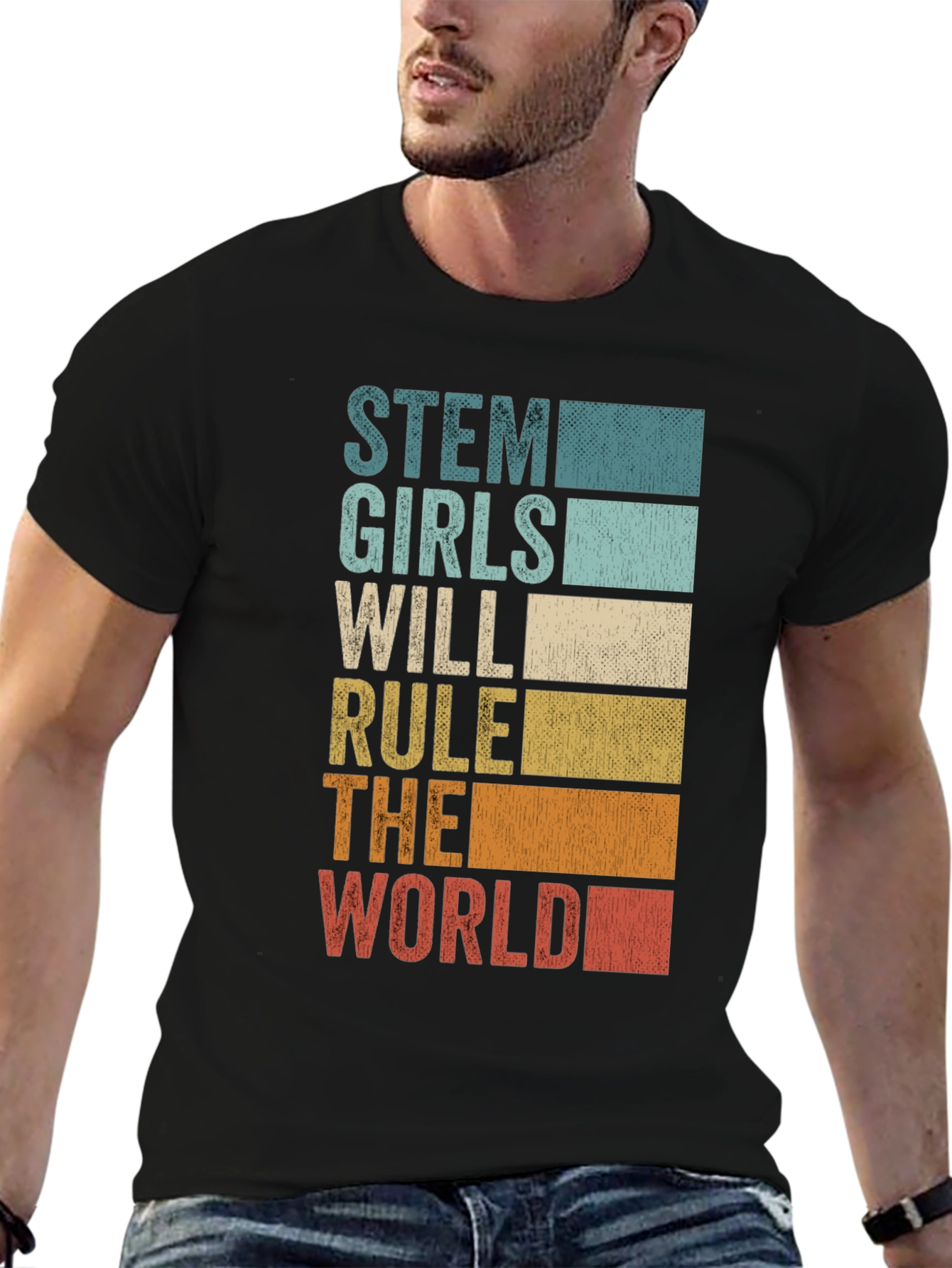 STEM Girls Will Rule The World T-Shirt