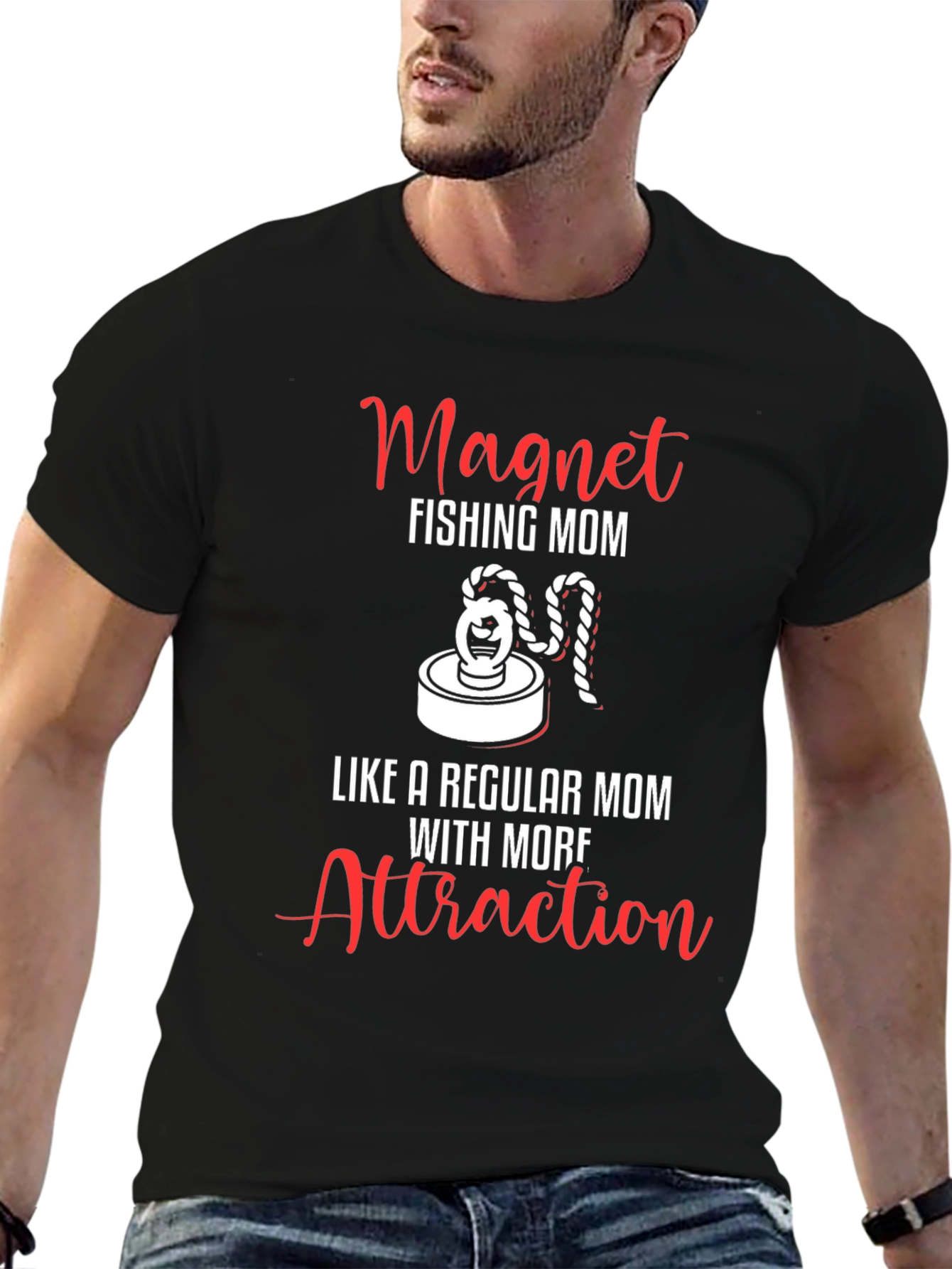 Magnet Fishing Mom T-Shirt