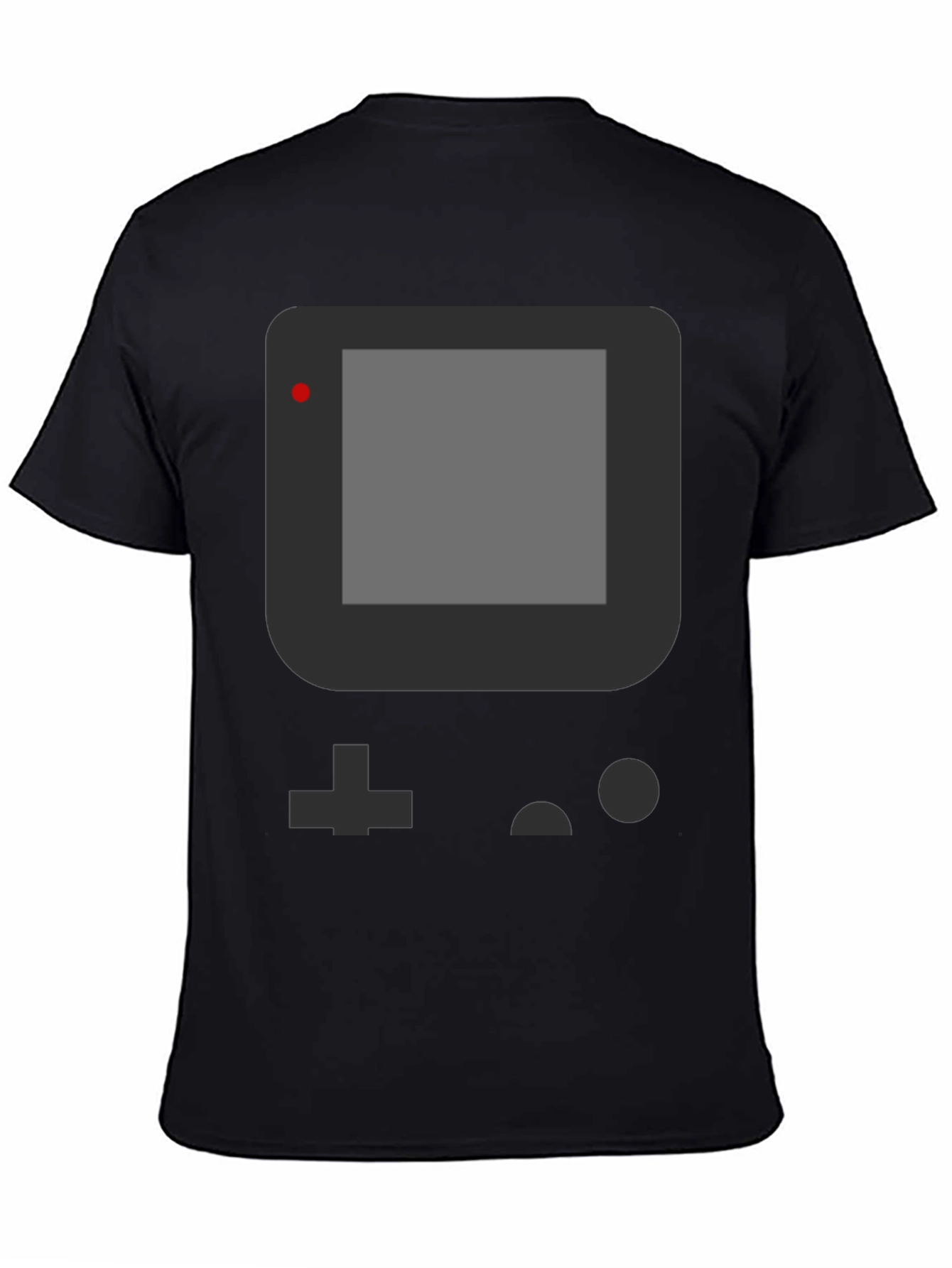 Retro Game Console T-Shirt - Black Gaming Tee