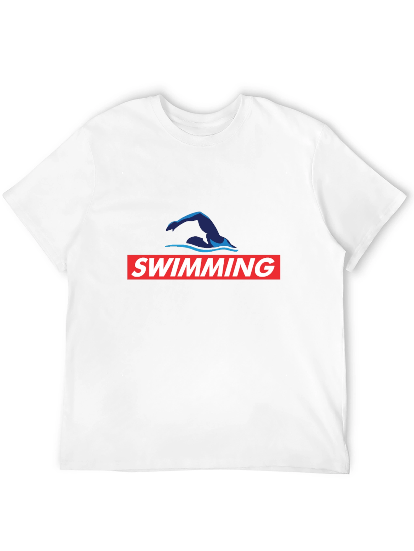 Swimming T-Shirt - Swim Cap Graphic Tee