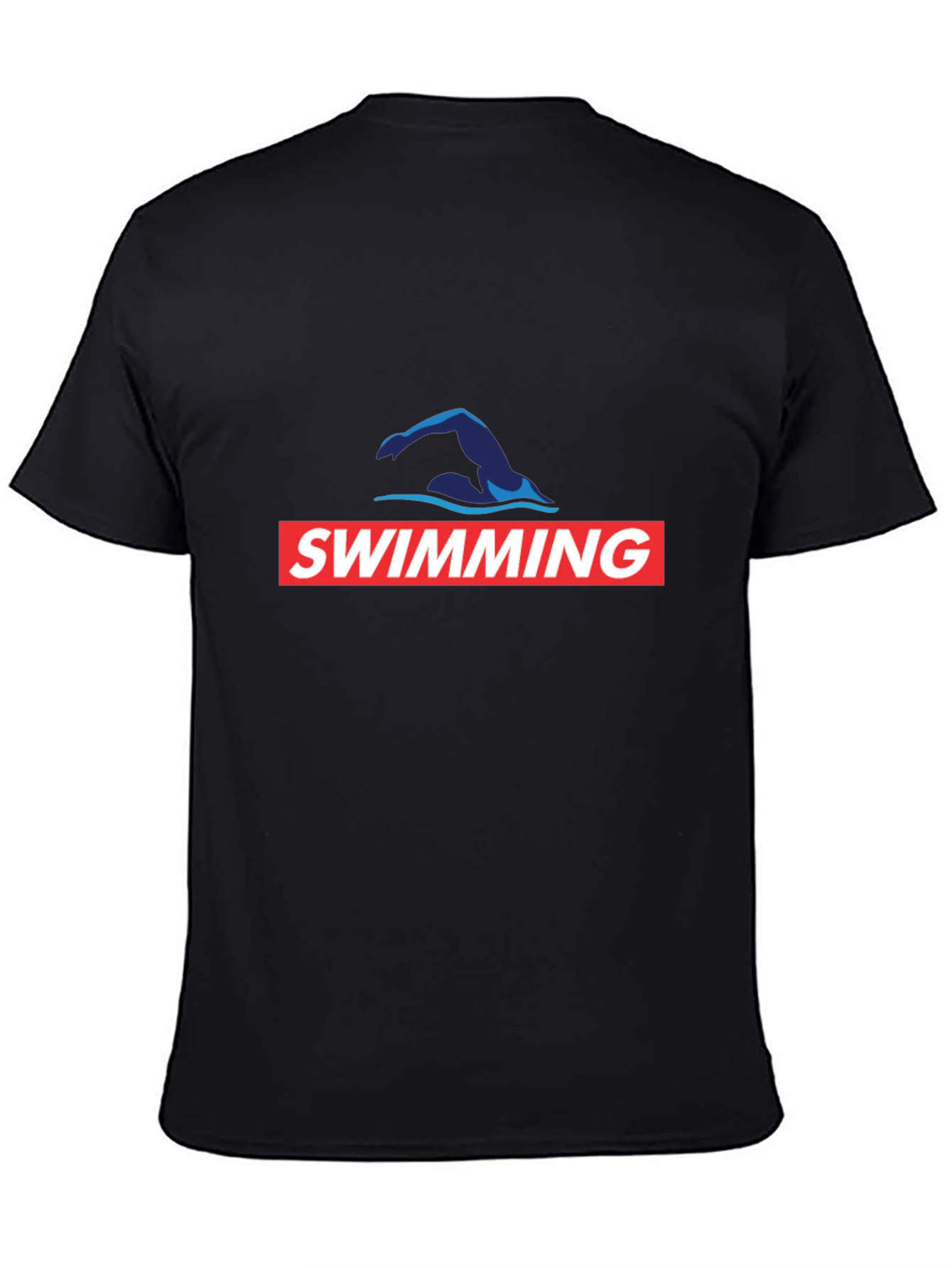 Swimming T-Shirt - Swim Cap Graphic Tee